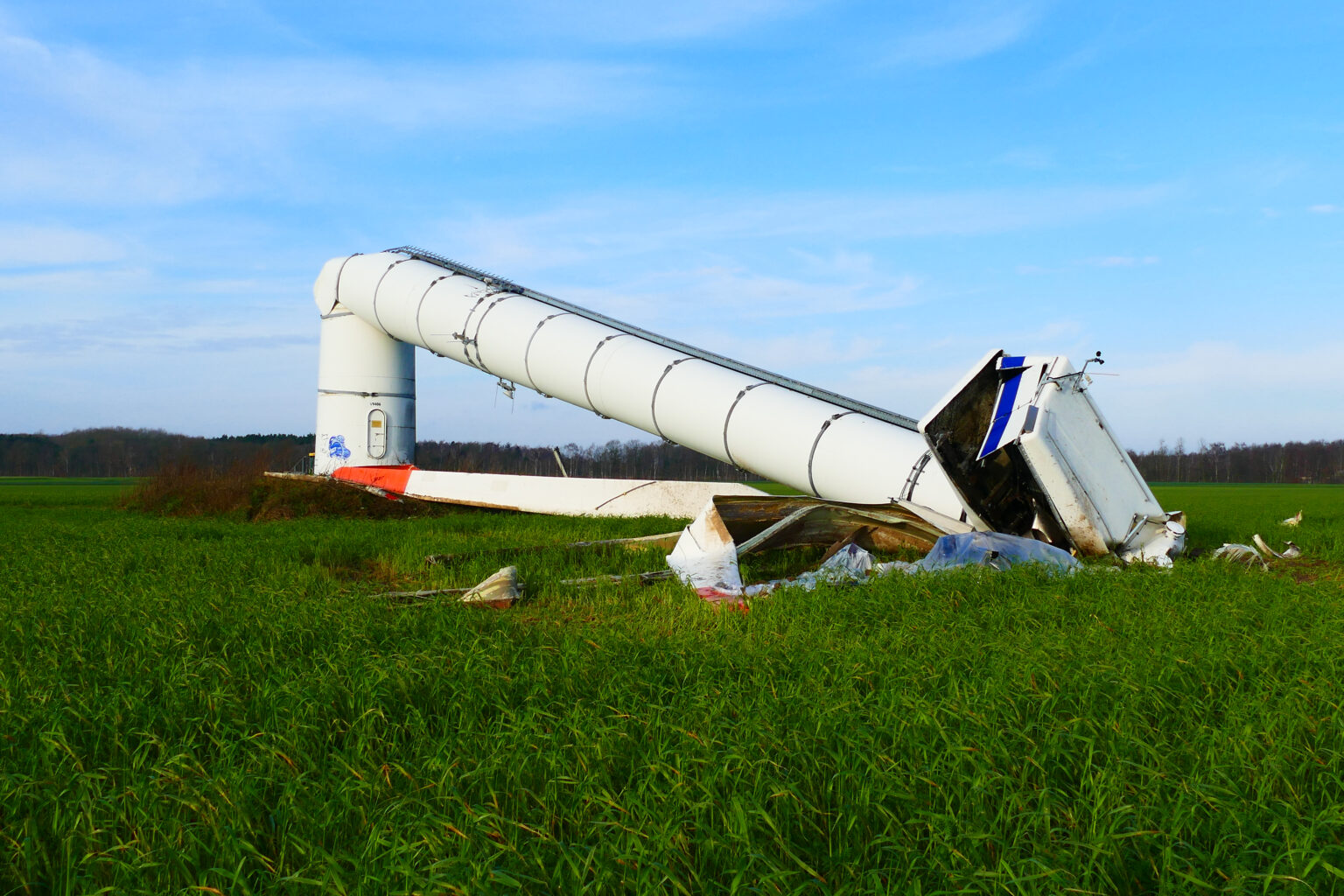 Immer mehr Unfälle mit Windkraftanlagen