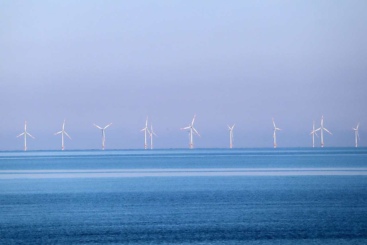 Offshore Windräder nehmen sich gegenseitig den Wind