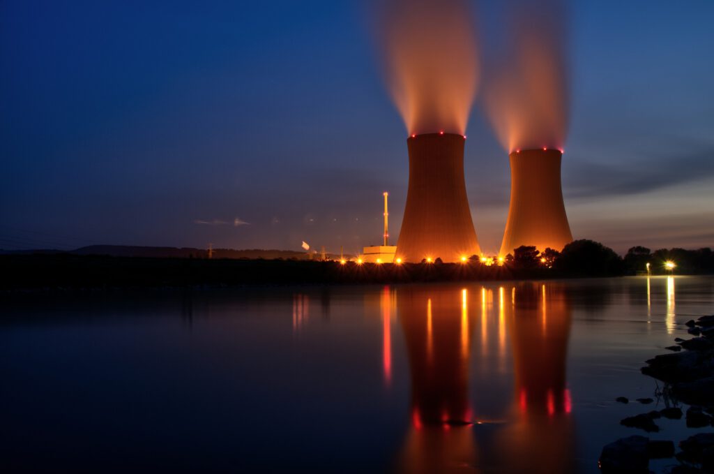 Weltrekord Kernkraftwerk Grohnde geht vom Netz. Das Atomkraftwerk hat 400 Terawattstunden Strom produziert.