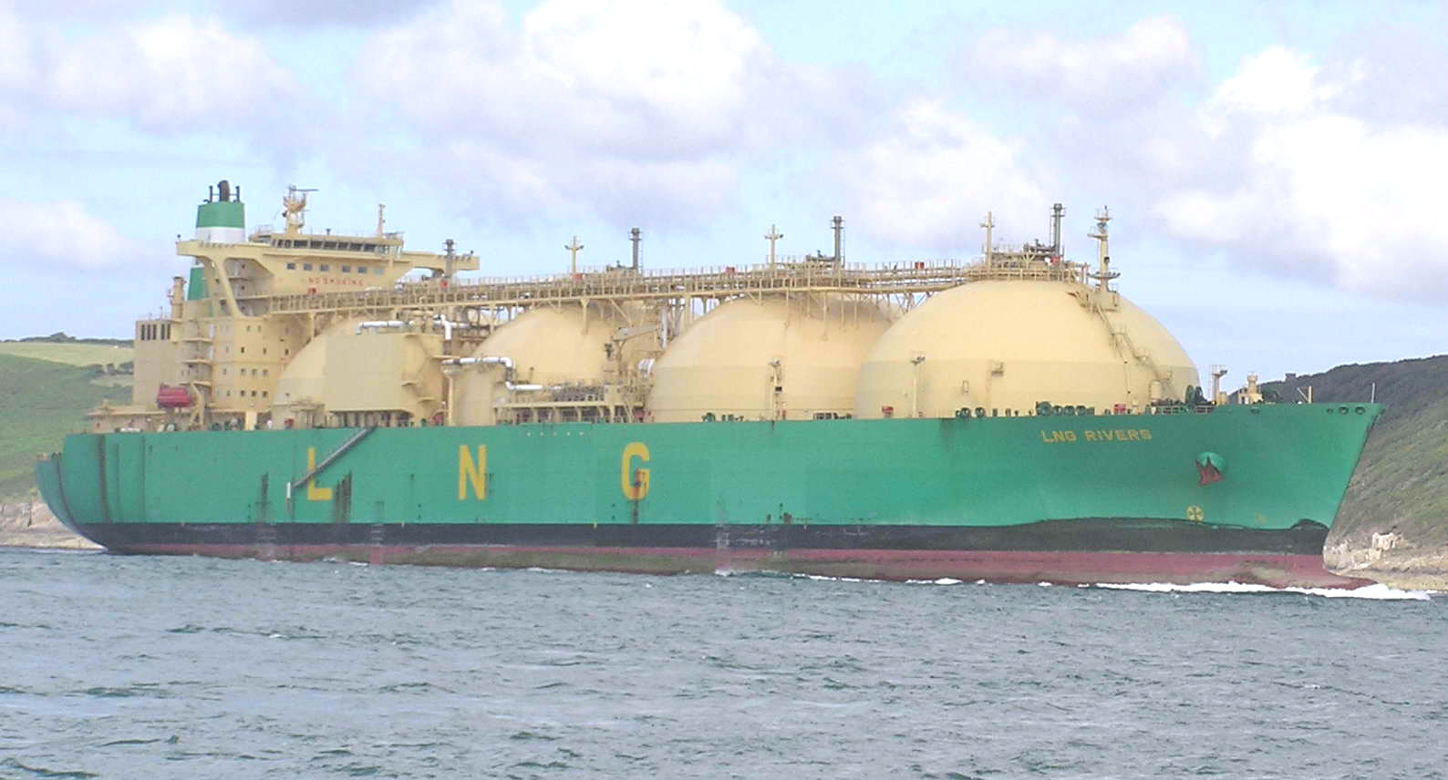 China verkauft russisches LNG teuer nach Europa