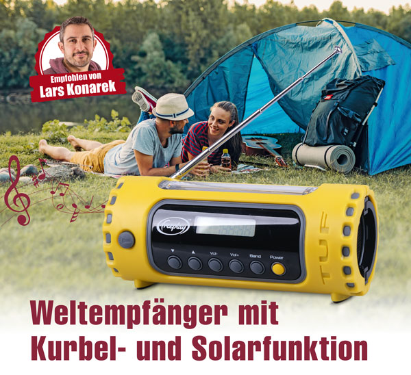 Freeplay Kurbelradio TUF Multi Band / Solar
