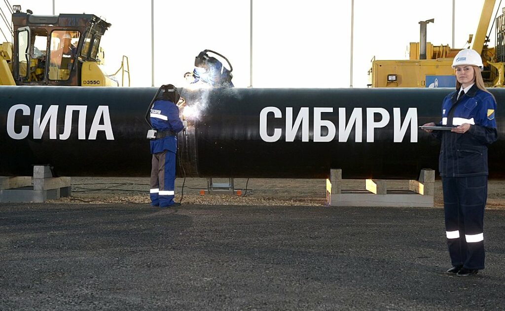 Moskau hat angekündigt, dass Russland Nord Stream 2 durch eine alternative Gaspipeline nach China ersetzen könnte