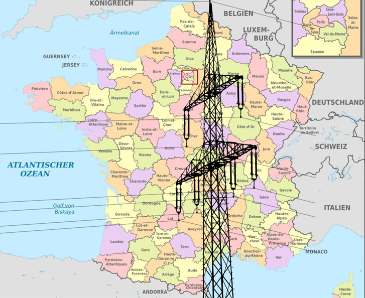 Französische Fernseh- und Radiosender sollen Strom-Wetterbericht zur Belastung des Stromnetzes ausstrahlen