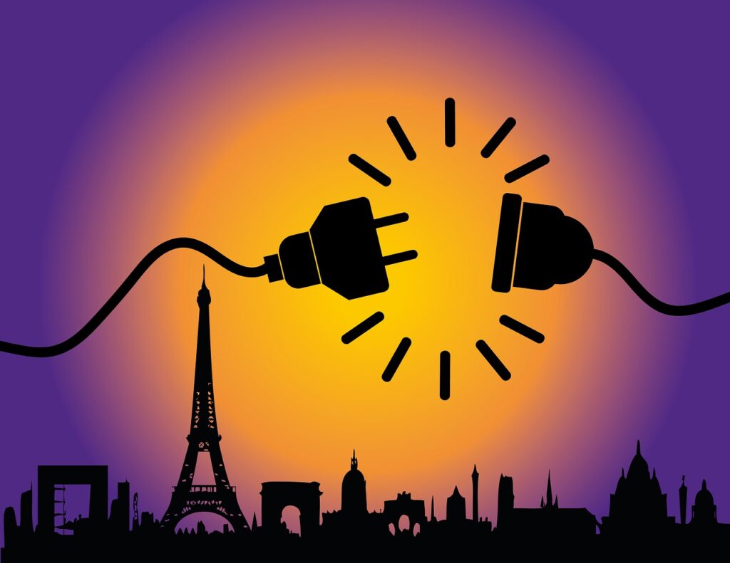 Frankreich plant rollierende Stromabschaltungen. Regierung will wenigstens Notfallnummer in den betroffenen Gebieten aufrechterhalten