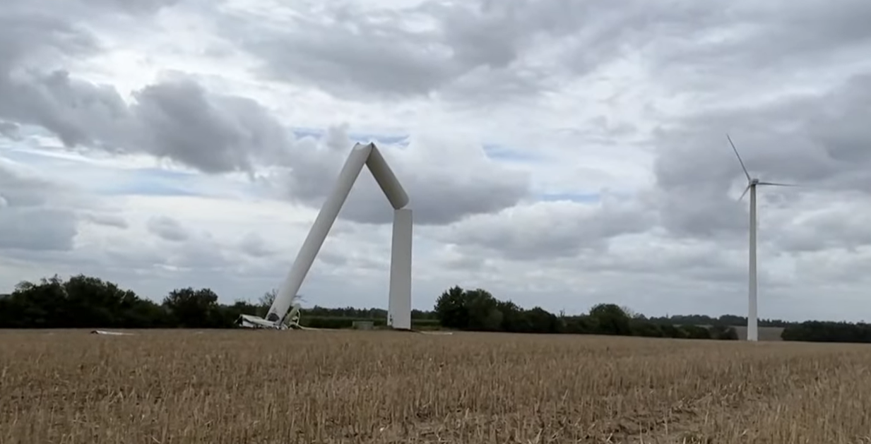 Umgeknickte Windkraftanlagen im Landkreis Rostock und Borgen werfen Sicherheitsfragen auf