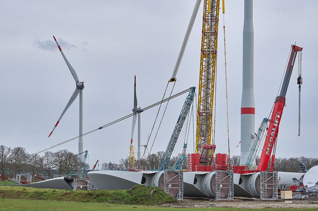 Explosive Kostensteigerung bei der Pacht für Windkraftstandorte bedroht Industrie und Strompreise.  Bis zu 460.000 Euro pro Jahr und Windrad 