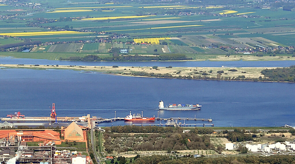 Ein technischer Defekt am LNG-Terminal in Stade führte zum Abfackeln von 60.000 Kubikmetern importiertem LNG