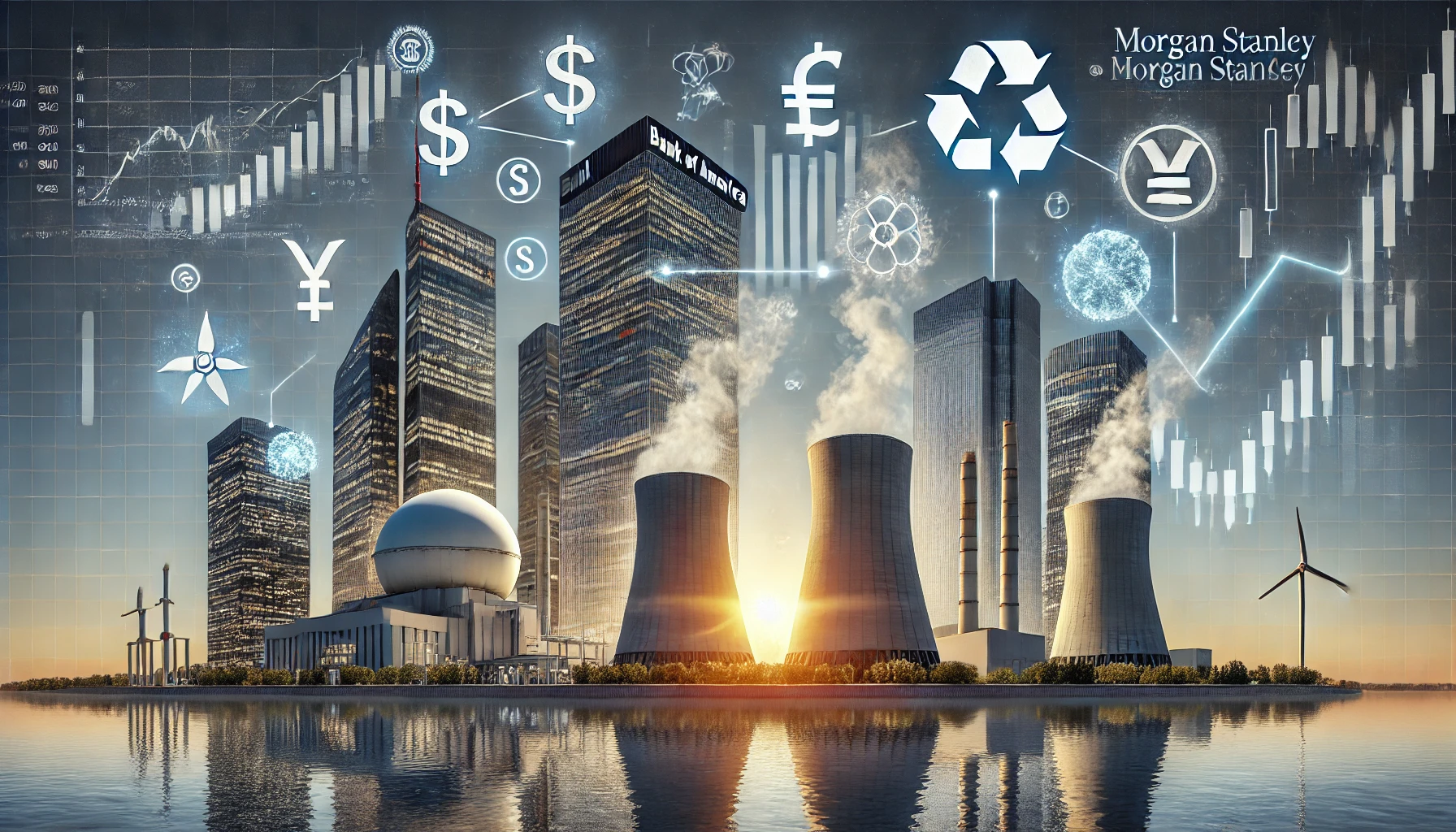 14 Großbanken unterstützen die Finanzierung von Kernkraftprojekten für eine saubere Energiewende