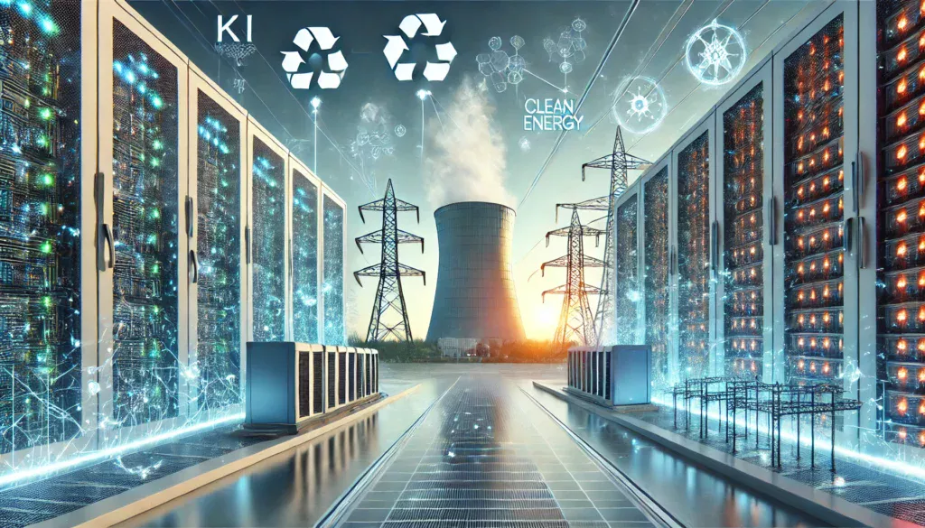 KI-Revolution: Atomenergie -eine vielversprechende Lösung für den Energiebedarf von Rechenzentren in den USA 