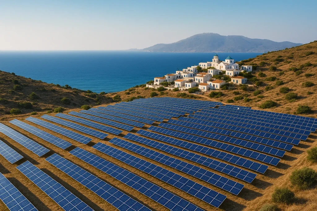 Griechenland droht der Kollaps: Ein Überfluss an Solarstrom trifft auf unzureichende Netze und Speicher – ein Problem für ganz Europa