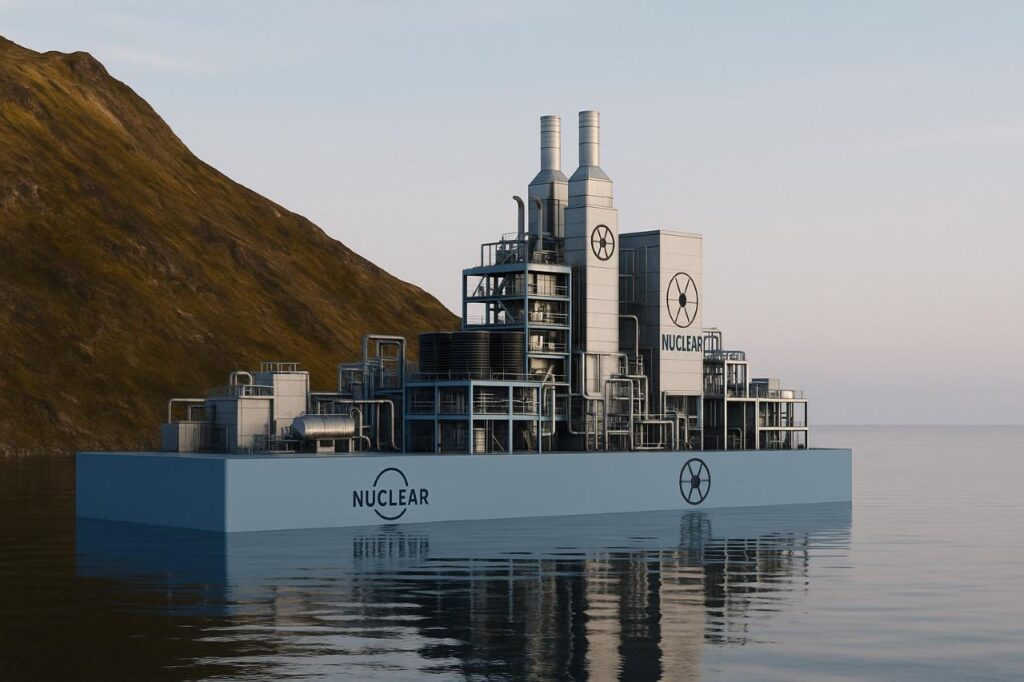 Norwegen plant schwimmende Atomkraftwerke auf Lastkähnen zur Stromversorgung von Offshore-Anlagen und abgelegene Regionen 