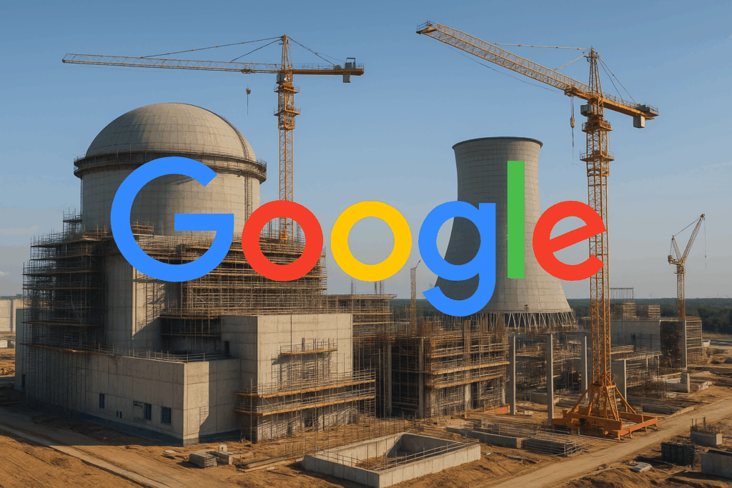 Google setzt auf Kernenergie -  neuer Standort in Oak Ridge versorgt künftige Google-Rechenzentren mit Atomstrom