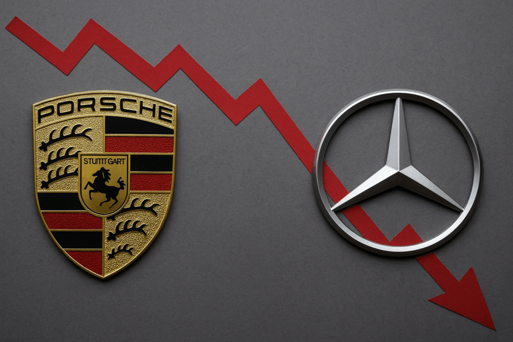 High losses at Porsche and Mercedes show the crisis in the automotive industry in southwestern Germany - a profound transformation is changing the industry.