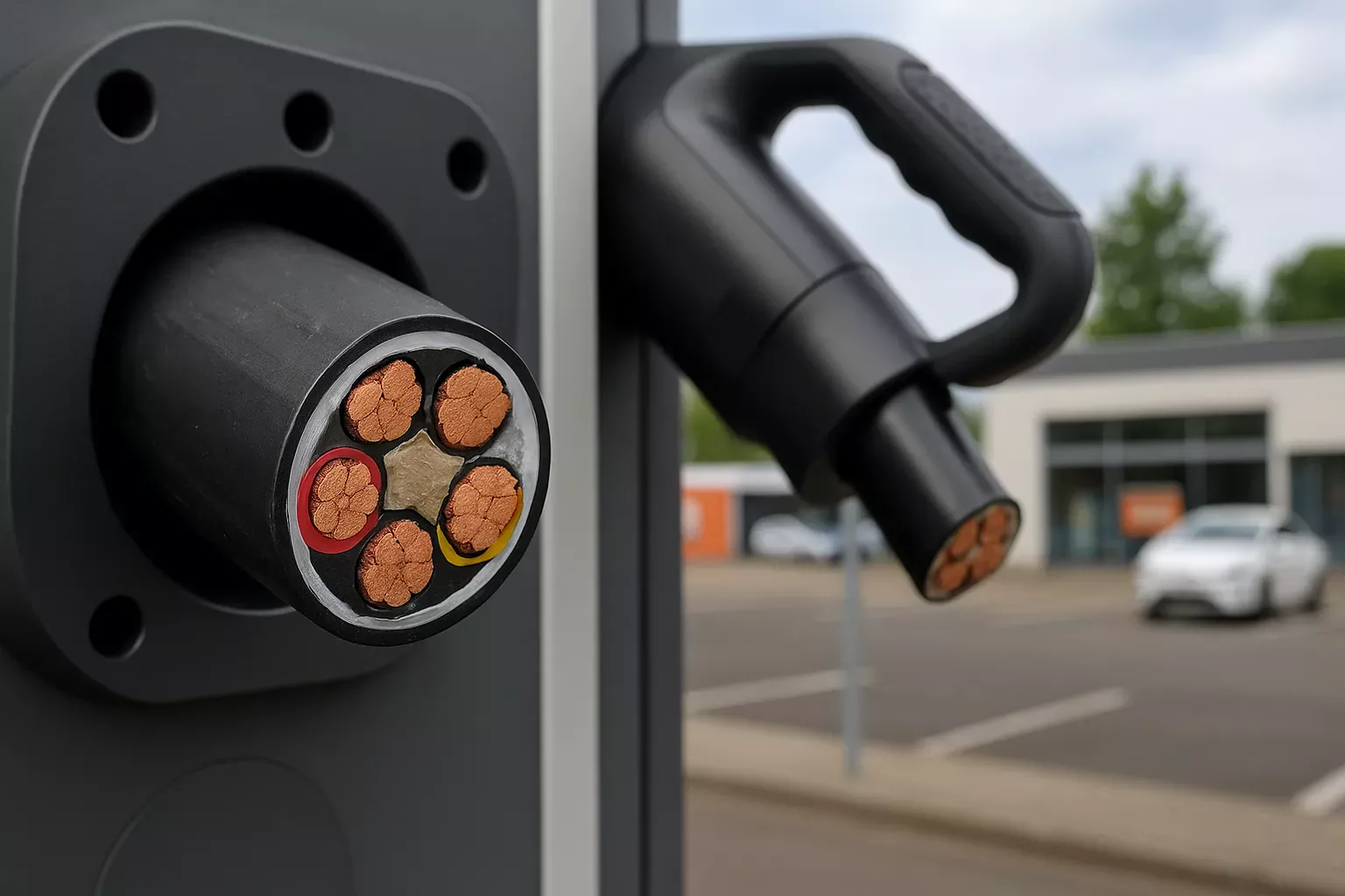 Abgeschnittene Ladekabel – Millionenschäden durch Kupferdiebstahl