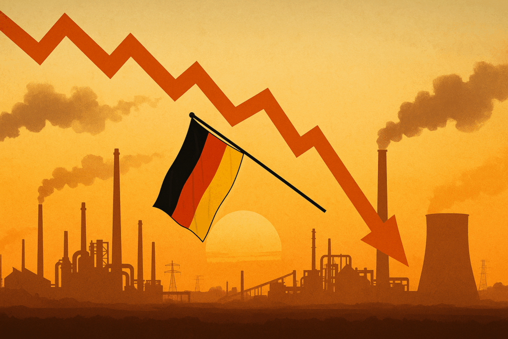 Deutschland rutscht in den wirtschaftlichen Abgrund – hohen Energiepreise und  ausufernde Bürokratie führen zum Zerfall ganzer Industriezweige