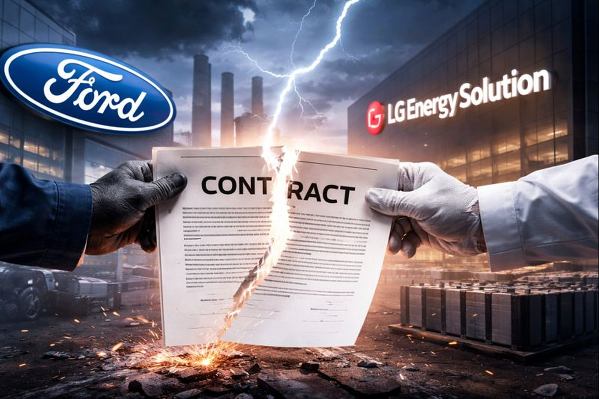 Elektroauto-Krise verschärft sich – Ford kündigt Batterievertrag mit LG und stoppt E-Offensive