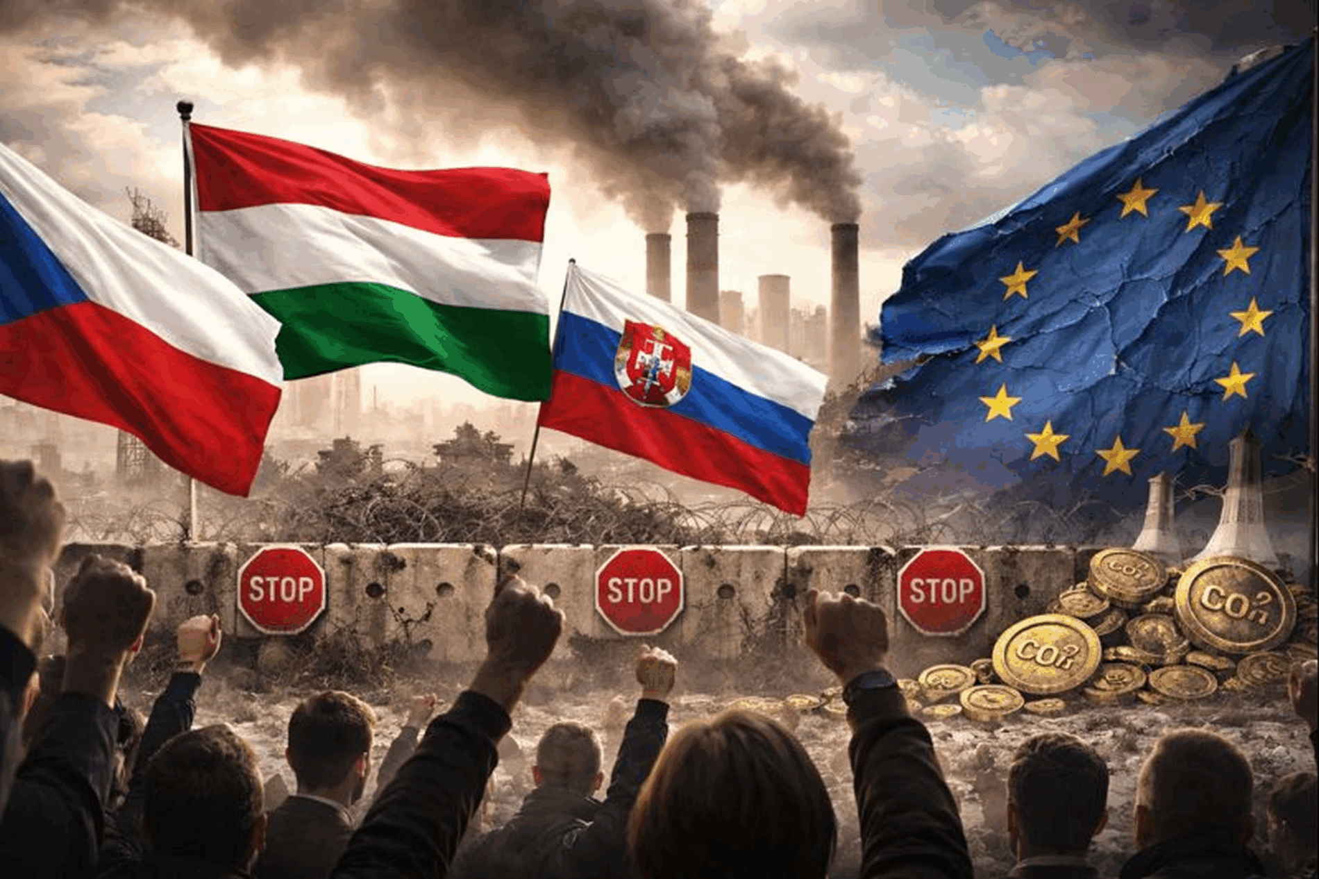 Osteuropa blockiert den europäischen Emissionshandel. Energiepreise, CO₂-Abgabe und EU-Klimaziele geraten politisch ins Wanken