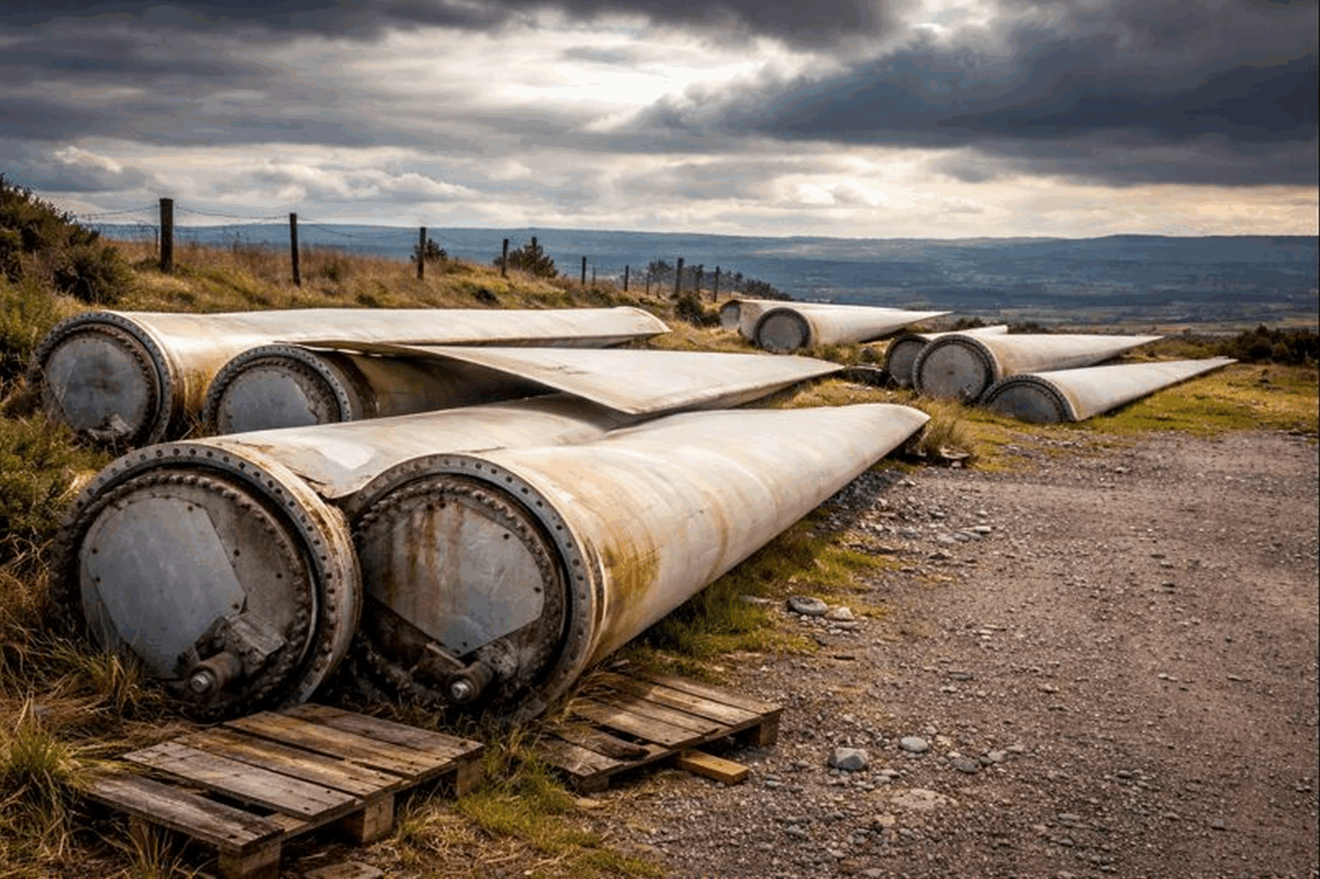 Windrad-Schrott: Seit 2020 wurden 2.351 Windkraftanlagen zurück gebaut -Regierung kennt die Zahl und den Verbleib alter Rotorblätter nicht