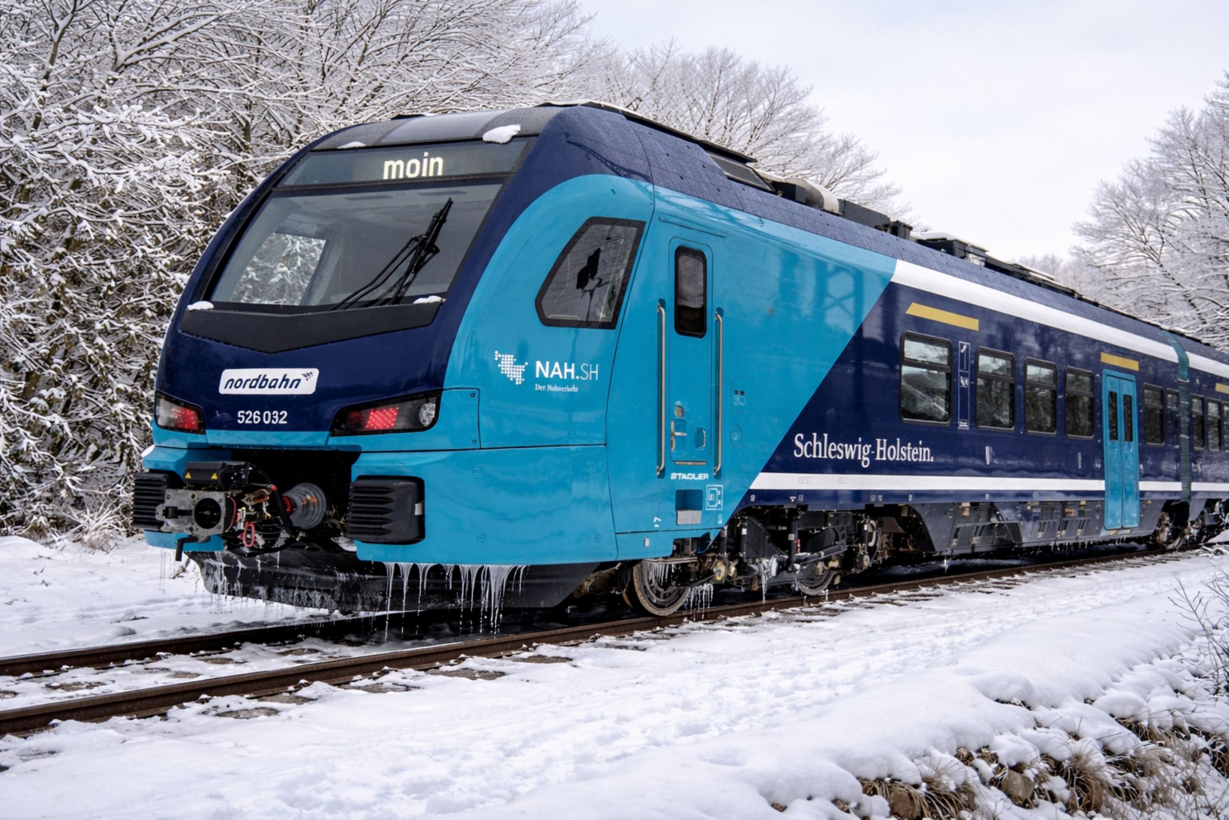 Frost legt Nordbahn lahm – mehr als ein Drittel der Akkuzüge stundenlang ausgefallen