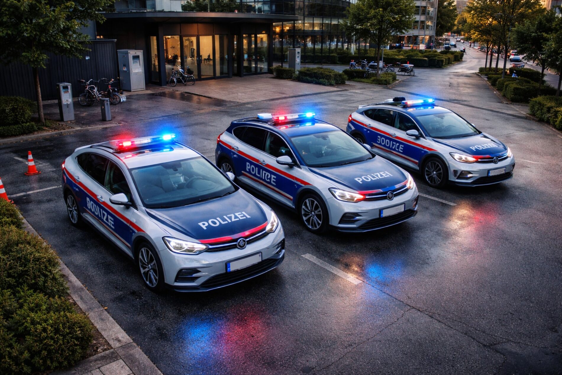 TRON-Aus: E-Autos im Streifendienst ungeeignet. Wien stoppt den Test und setzt bei Polizeiautos weiter auf Verbrenner