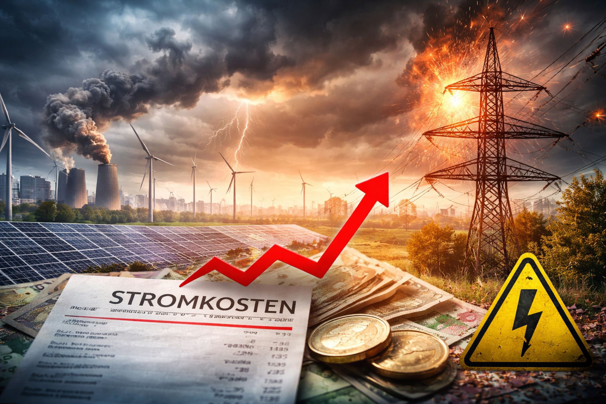 Abrechnung mit der deutschen Energiewende – viel gebaut, wenig geliefert, teuer bezahlt