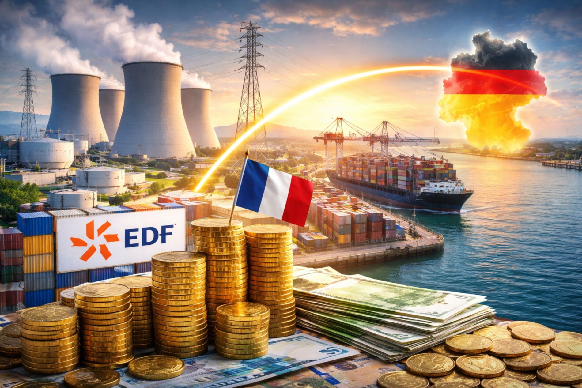 EDF makes billions in profit – record exports, cheap nuclear power attracts investors – investments strengthen France as a business location