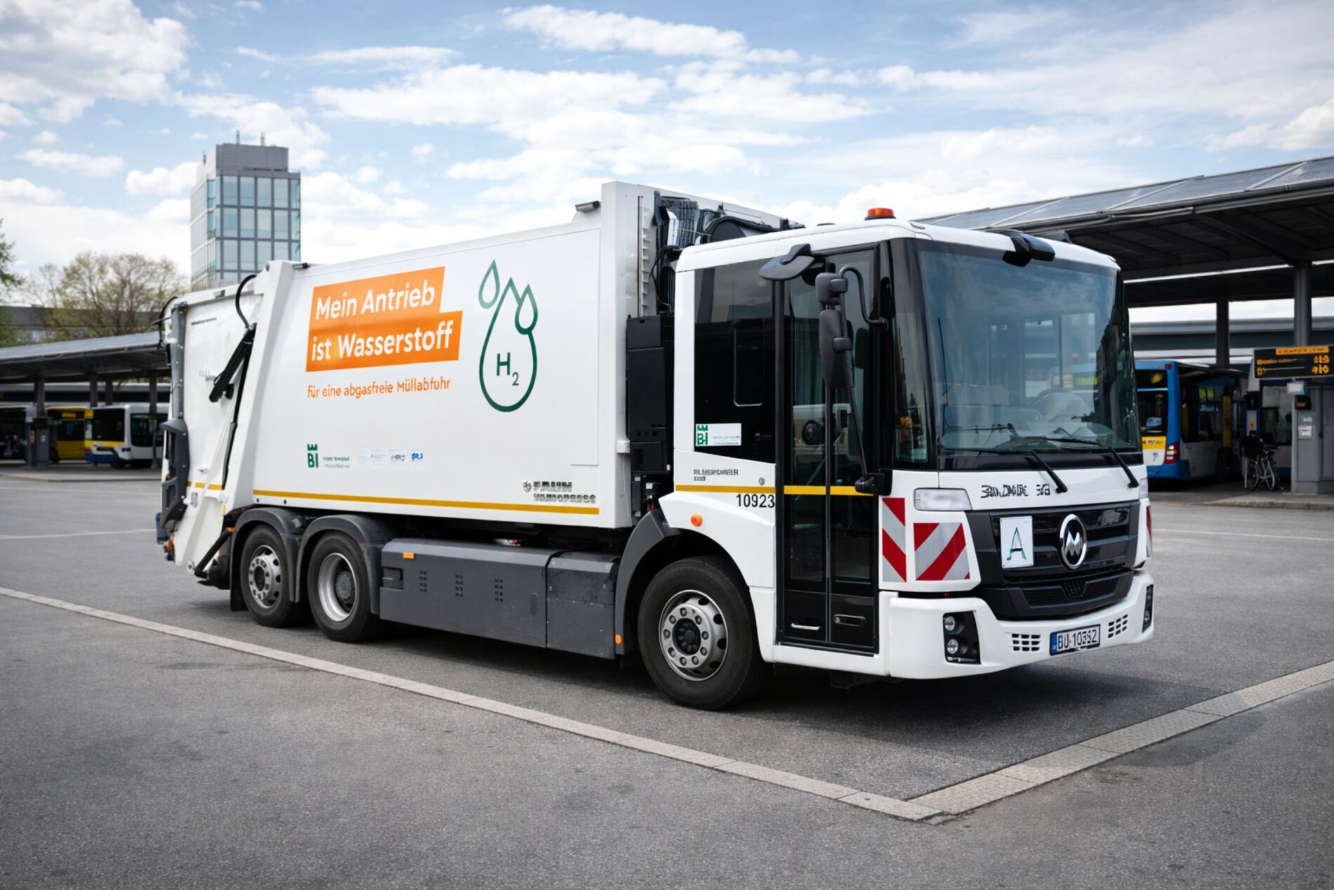 Bielefeld legt 7 hochsubventionierte Wasserstoff-Müllwagen still, nachdem Tankstelle in 40 Kilometer Entfernung geschlossen wurde