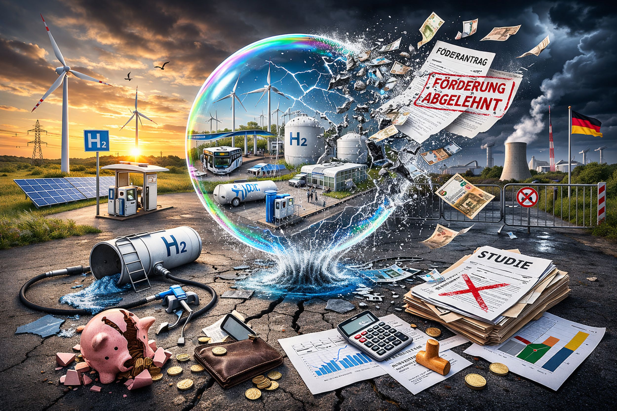 Zukunftsprojekt gestoppt: Wasserstoff-Projekt Havelland scheitert an fehlender Förderung