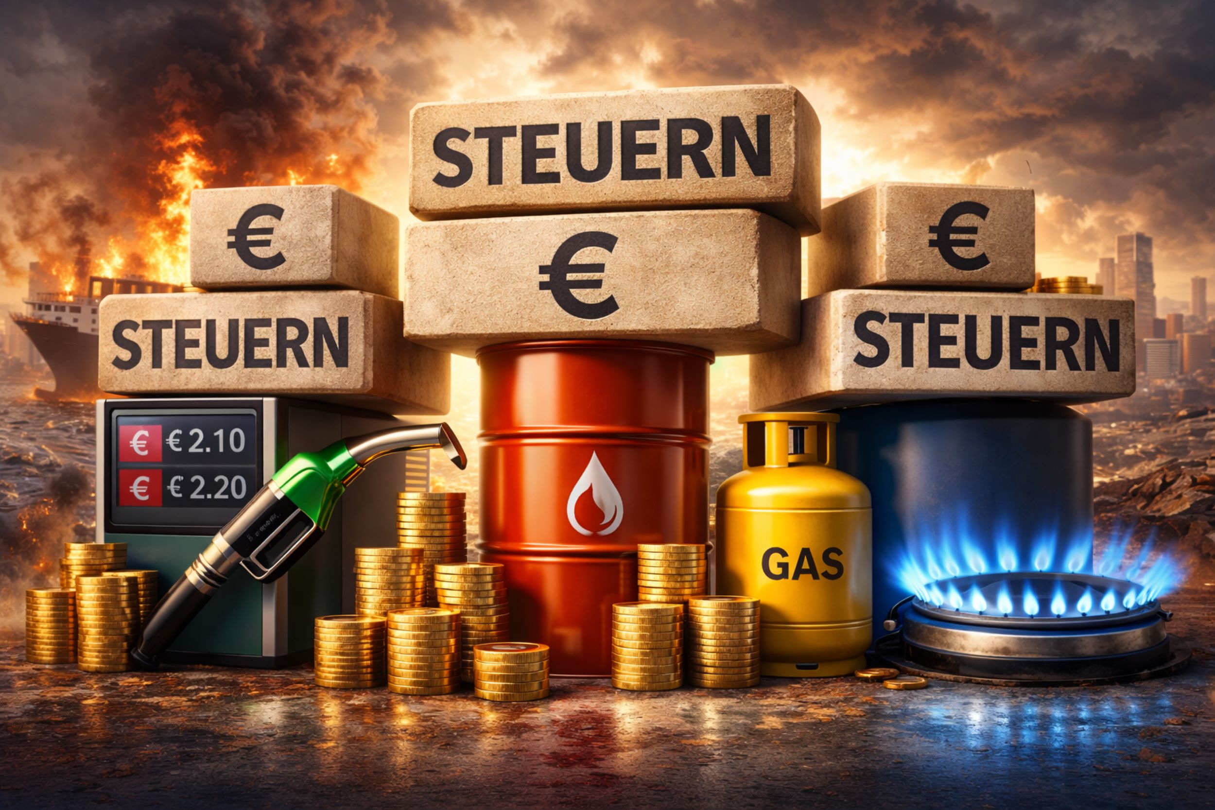 Iran-Konflikt treibt Energiepreise – Sprit, Heizen und Strom in Deutschland werden noch teurer