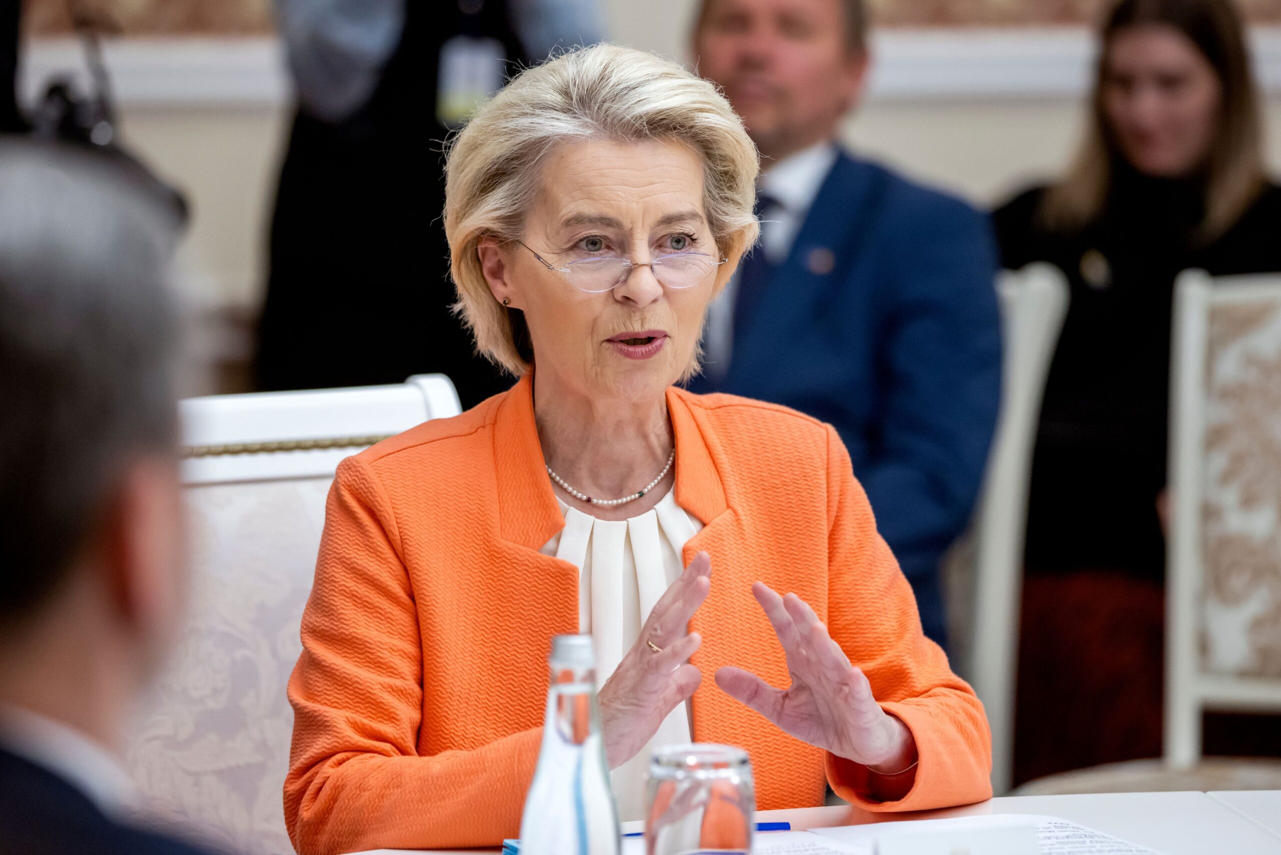 Von der Leyen warnt in einem Brief an alle EU-Chefs vor Atomausstieg