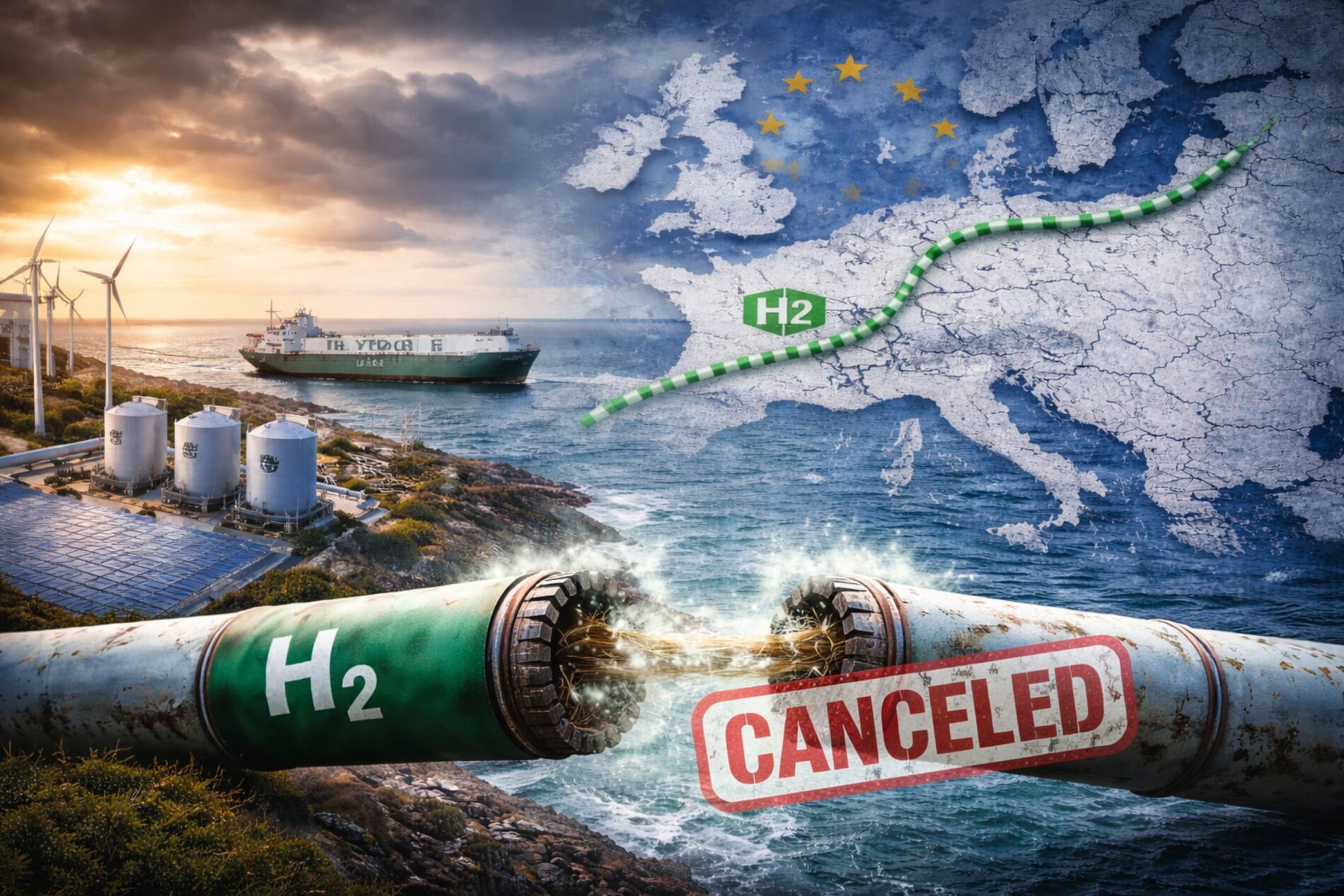 Exportpläne geplatzt - Portugal liefert doch keinen grünen Wasserstoff für Europa -  Partner springen beim Projekt "Grüner Flamingo" ab