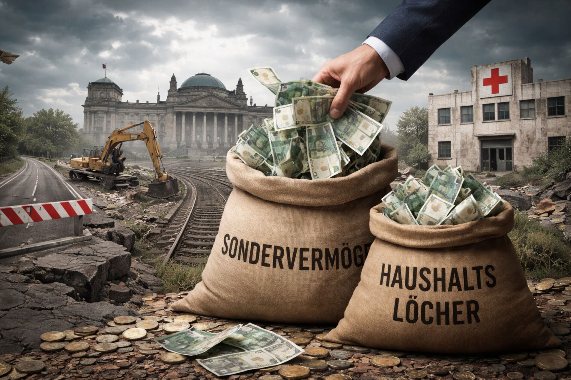 Die Regierung hat das Sondervermögen nach Analyse des Ifo-Instituts zu mindestens 86 Prozent zweckentfremdet eingesetzt