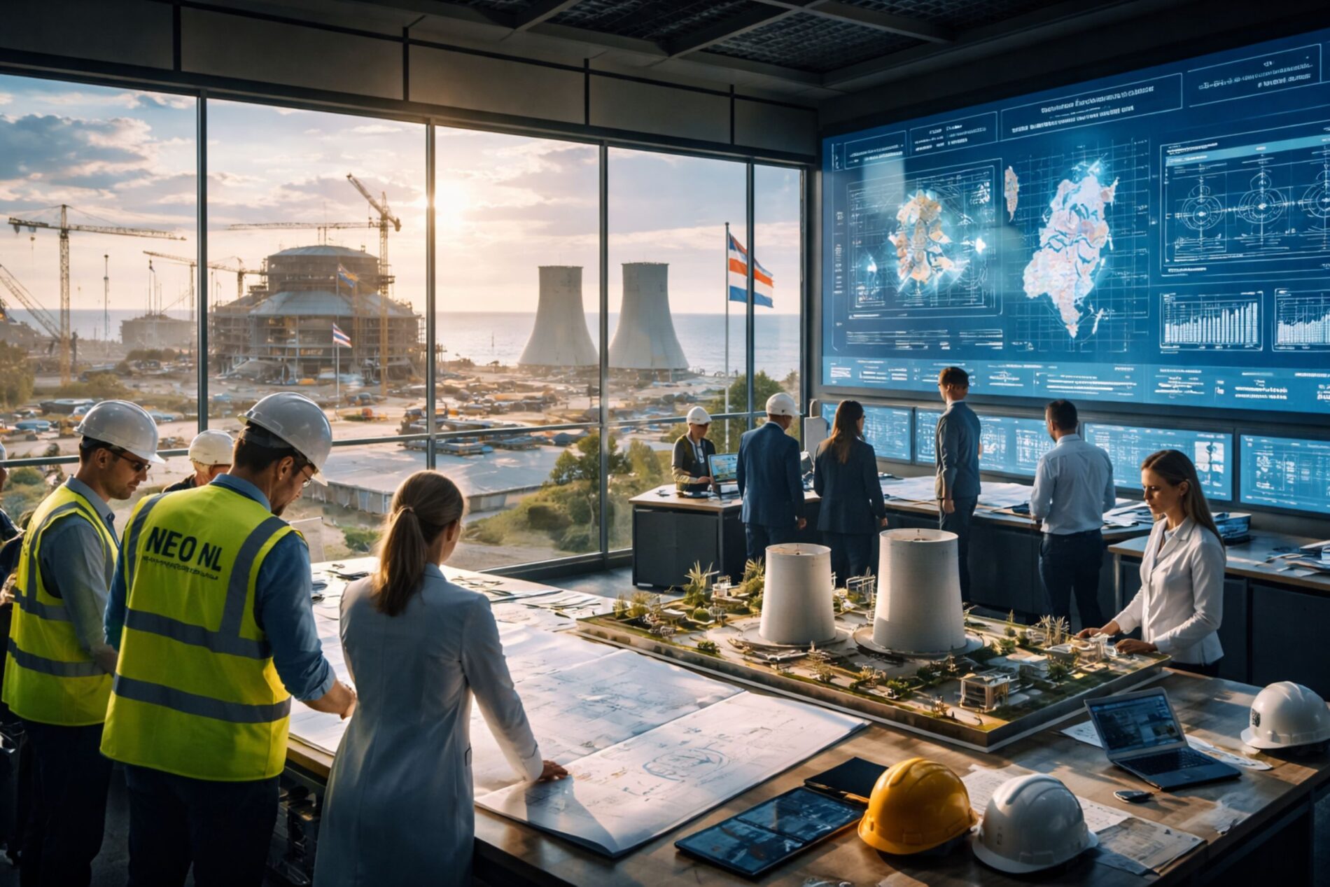 Neuer Staatsbetrieb in den Niederlanden konkretisiert den Bau von Atomkraftwerken. Geplant sind zunächst zwei, langfristig vier Reaktoren