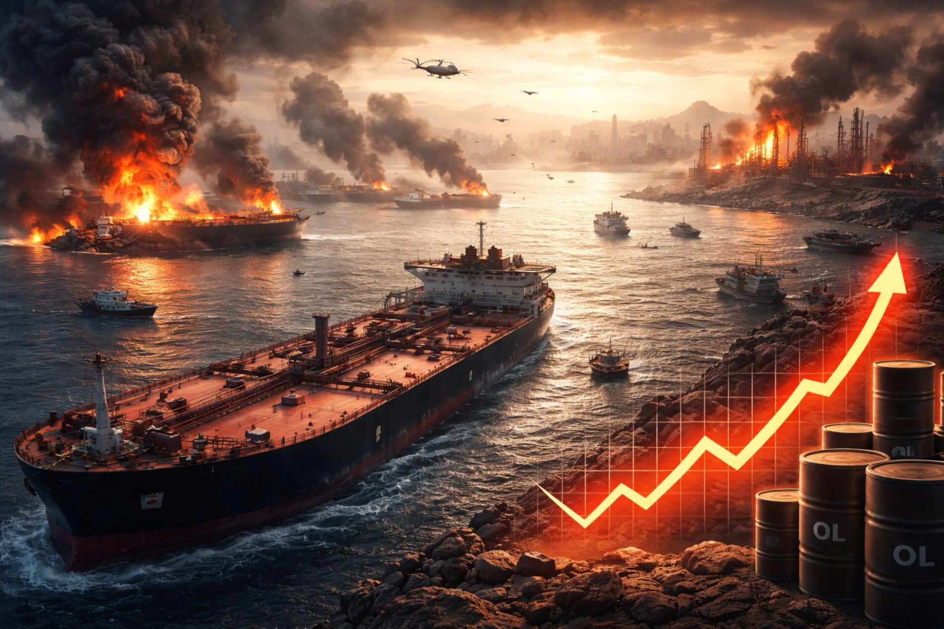 Die Öl-Versorgungskrise eskaliert: Die Blockade der Straße von Hormus löst akute Engpässe in Asien aus und gefährdet den Weltmarkt