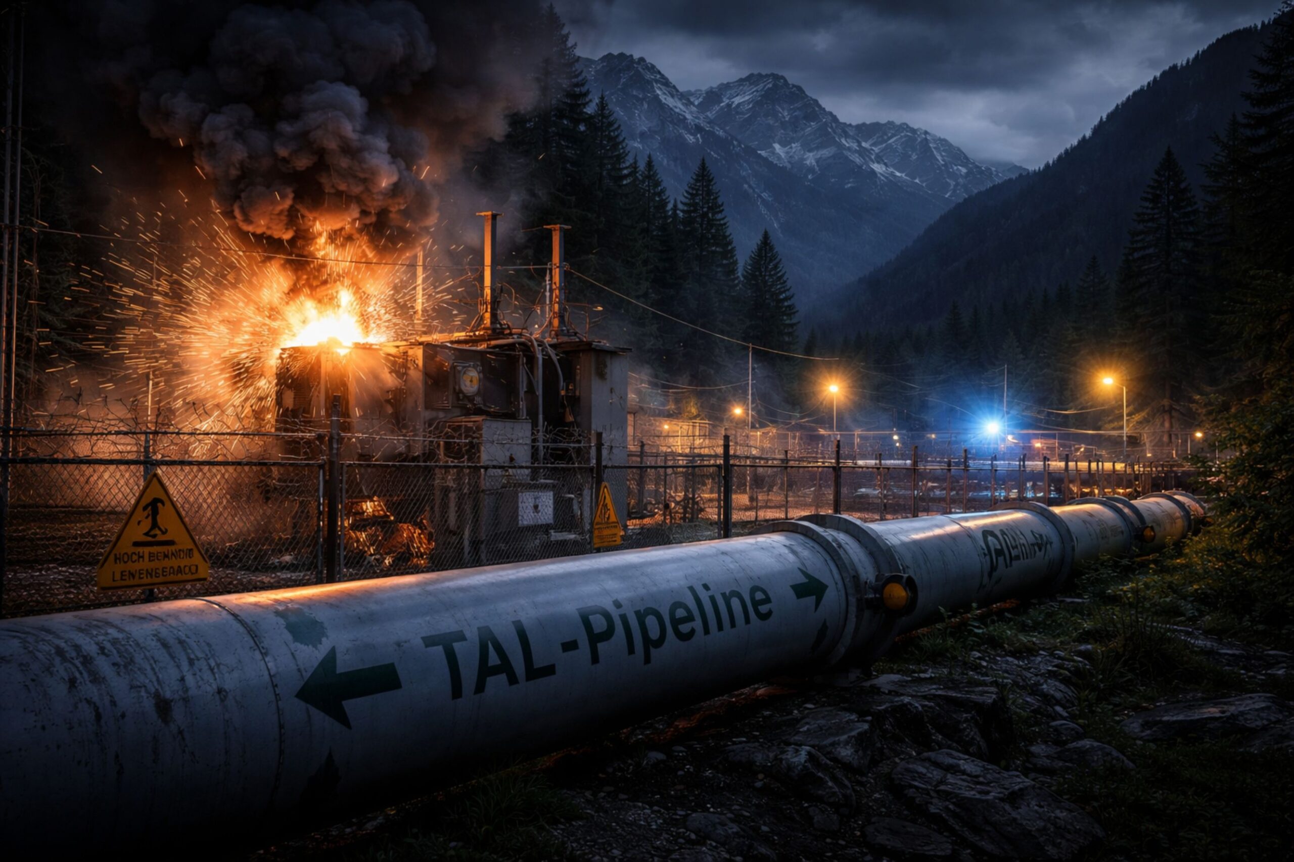 Sabotageakt in Italien legt TAL-Pipeline lahm – Süddeutschlands Spritversorgung in Gefahr