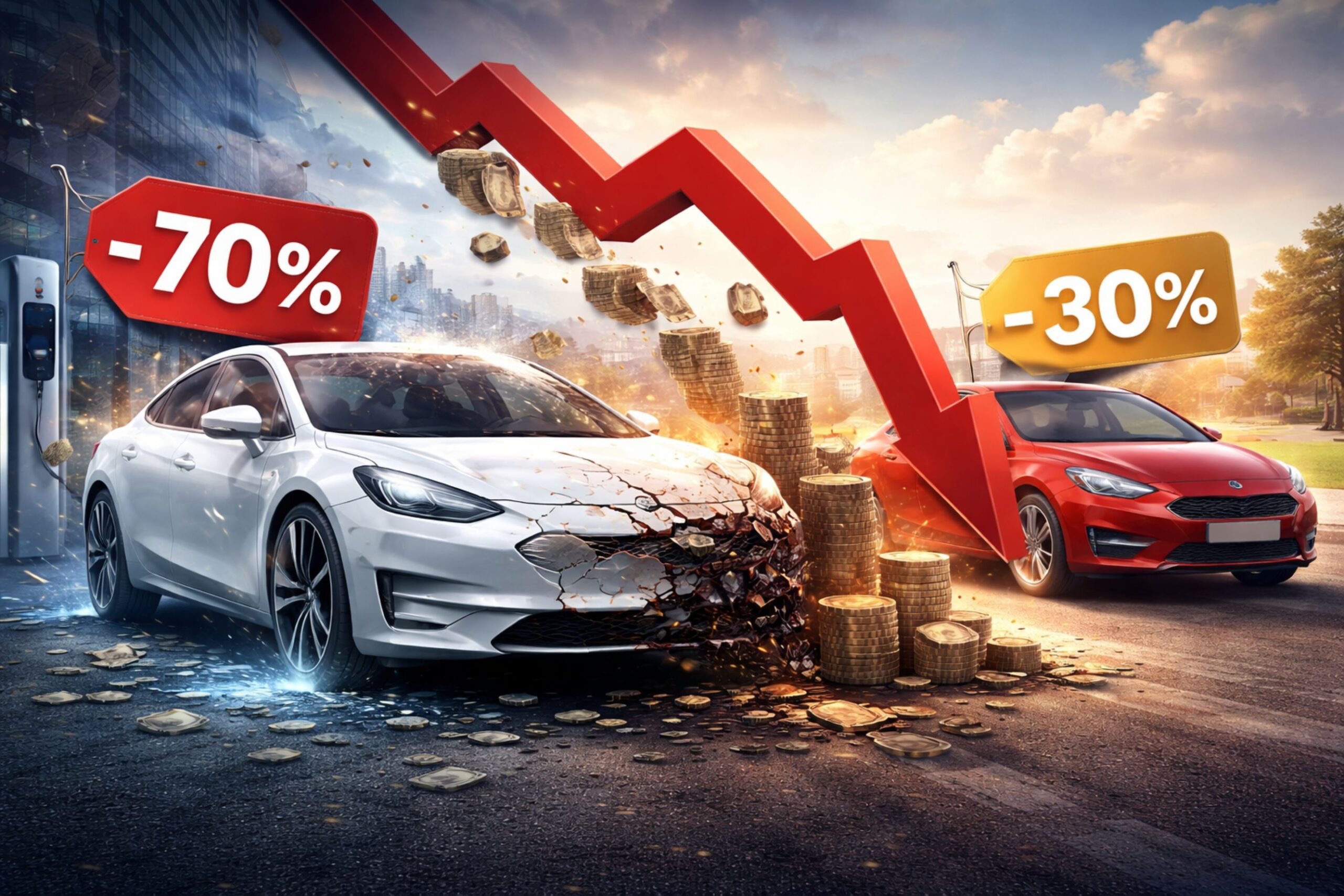 Massive depreciation – new electric cars lose up to 70 percent of their value in three years