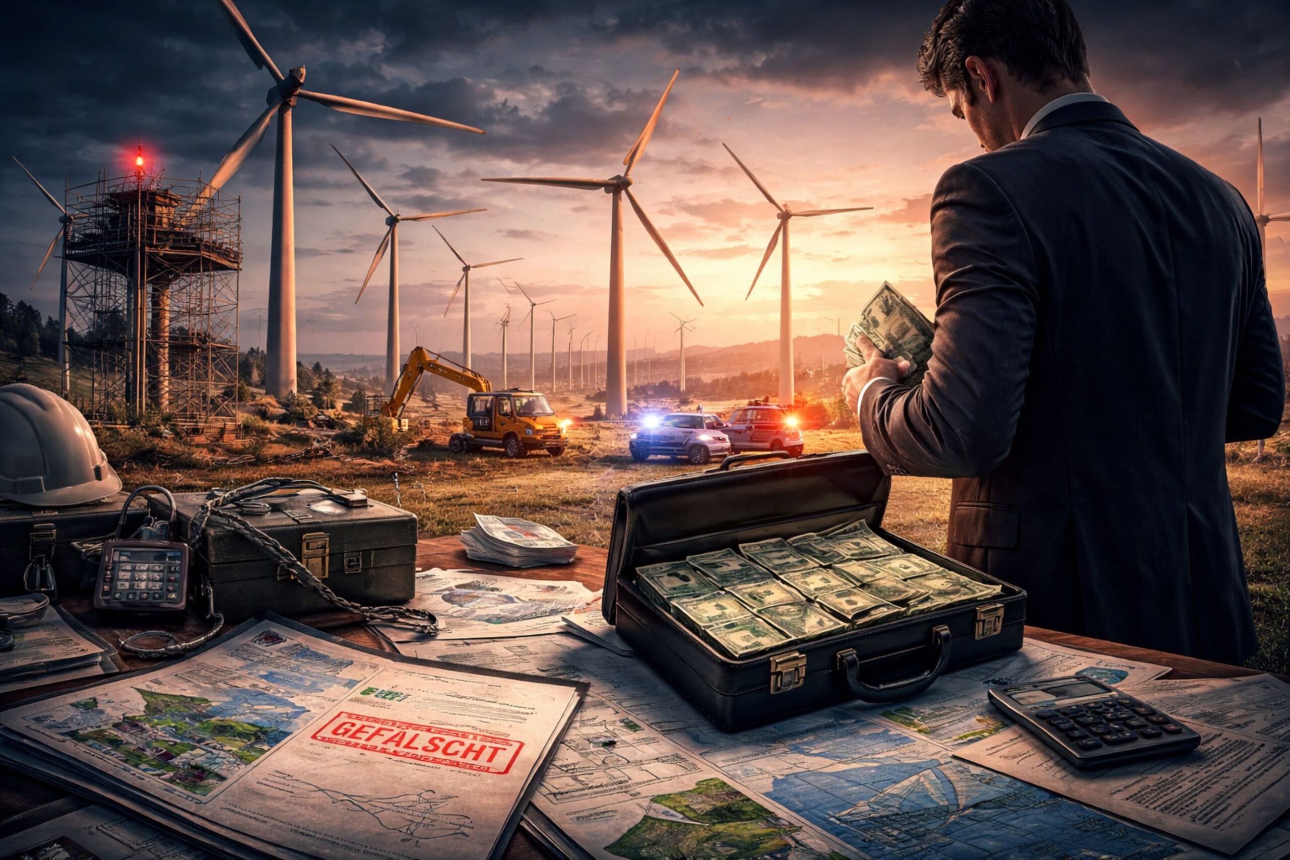 Wind farm fraud: Millions in damages and subsidy scandals shake the industry
