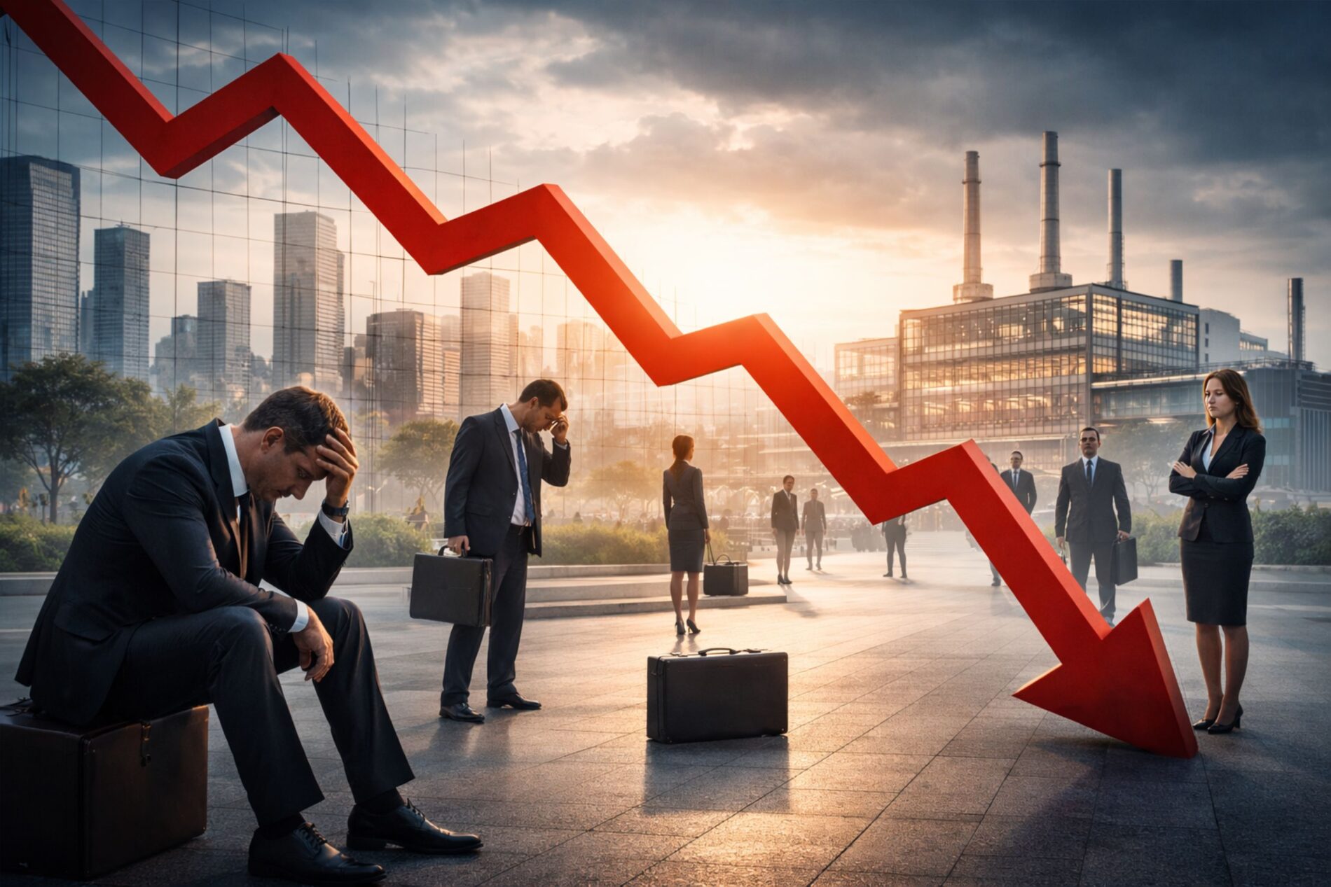 The mood in the German economy continues to decline – companies are cutting investments, production is weakening, and the economic upswing is failing to materialize.