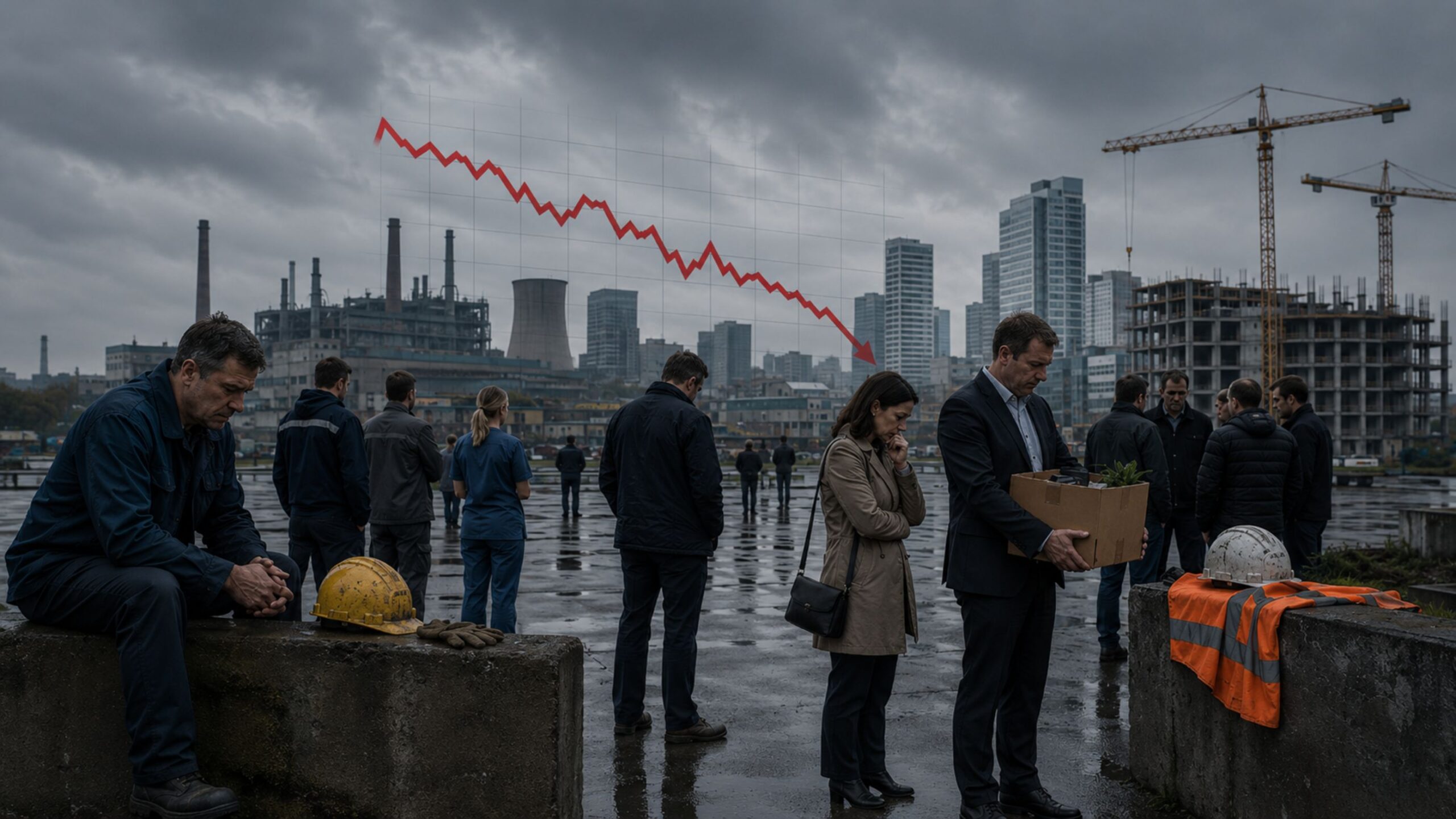 Deutschland verliert im ersten Quartal dieses Jahres 486.000 Jobs
