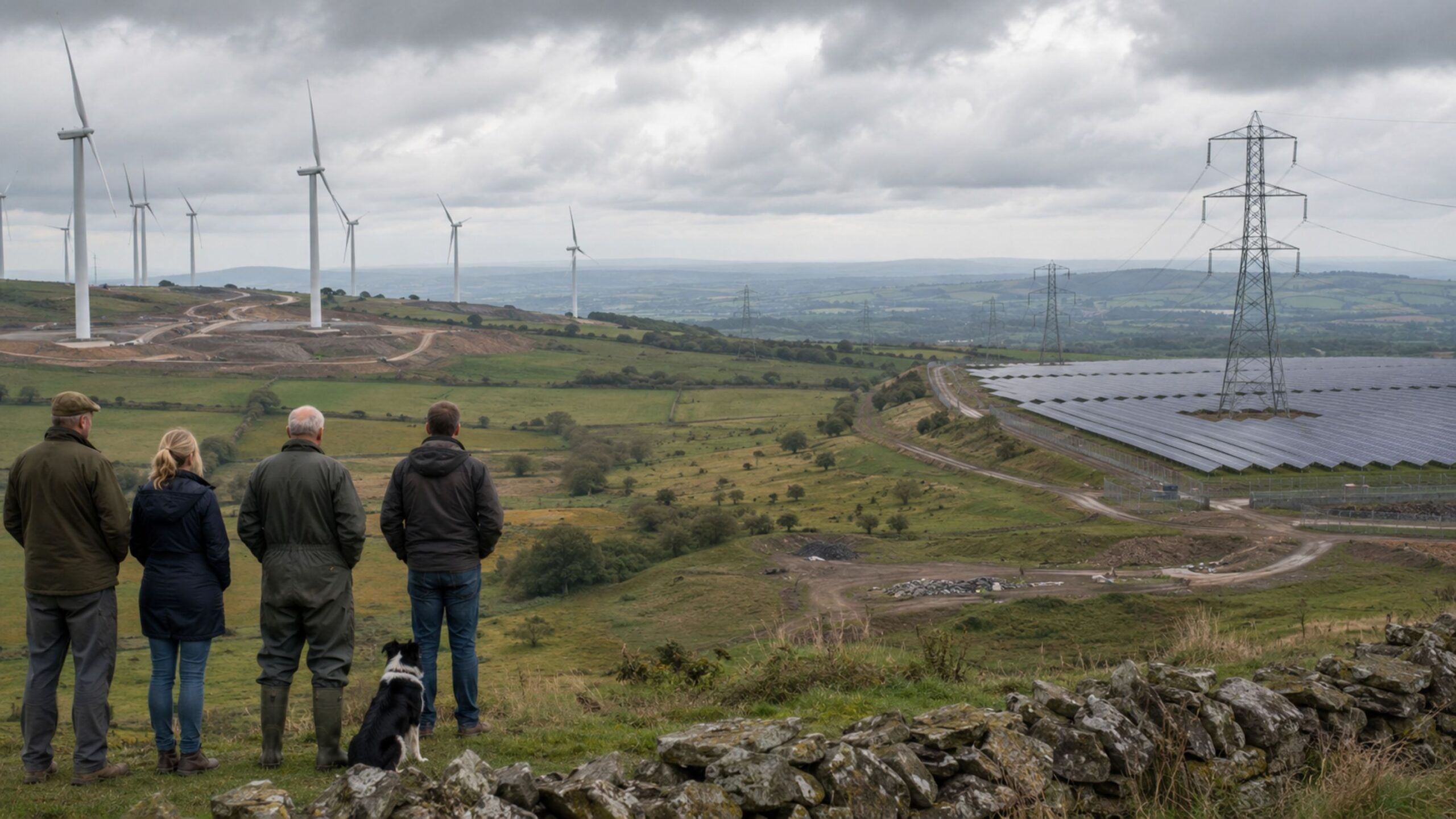 British Government Acknowledges Environmental Impact of Wind Turbines and Solar Parks