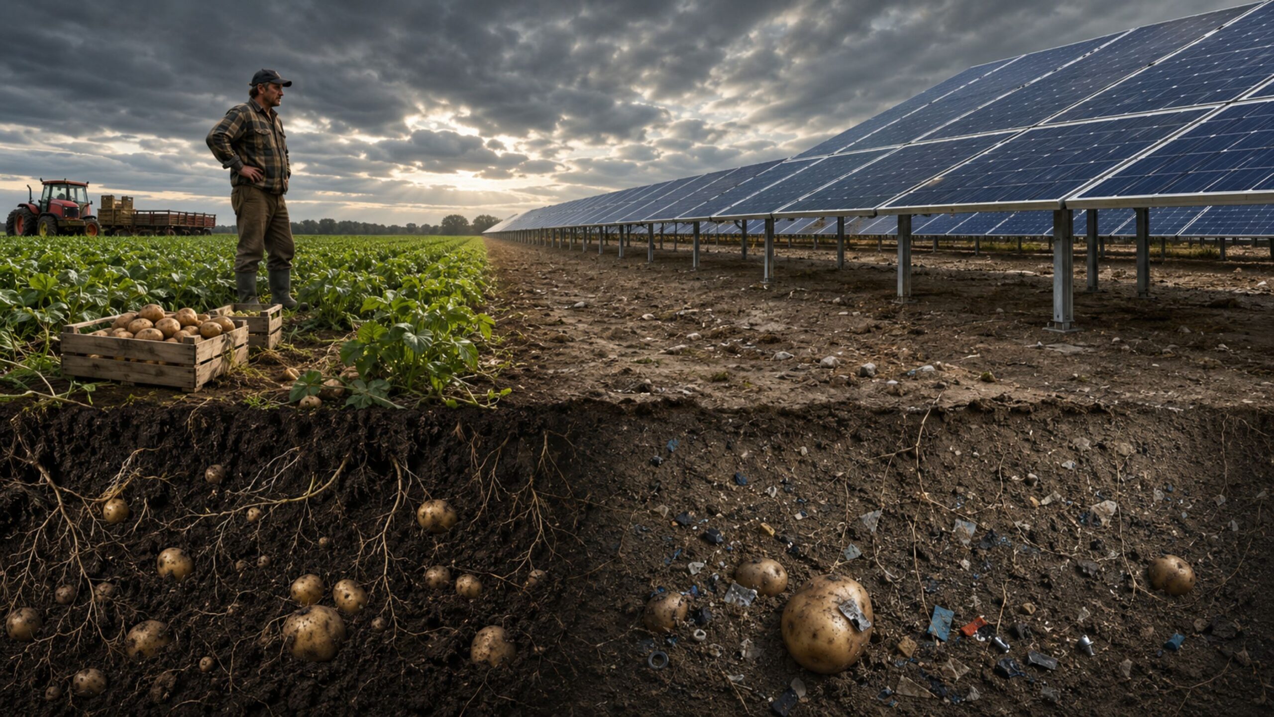 Solar Parks on Agricultural Land—Fertile Farmland Could Be Permanently Lost