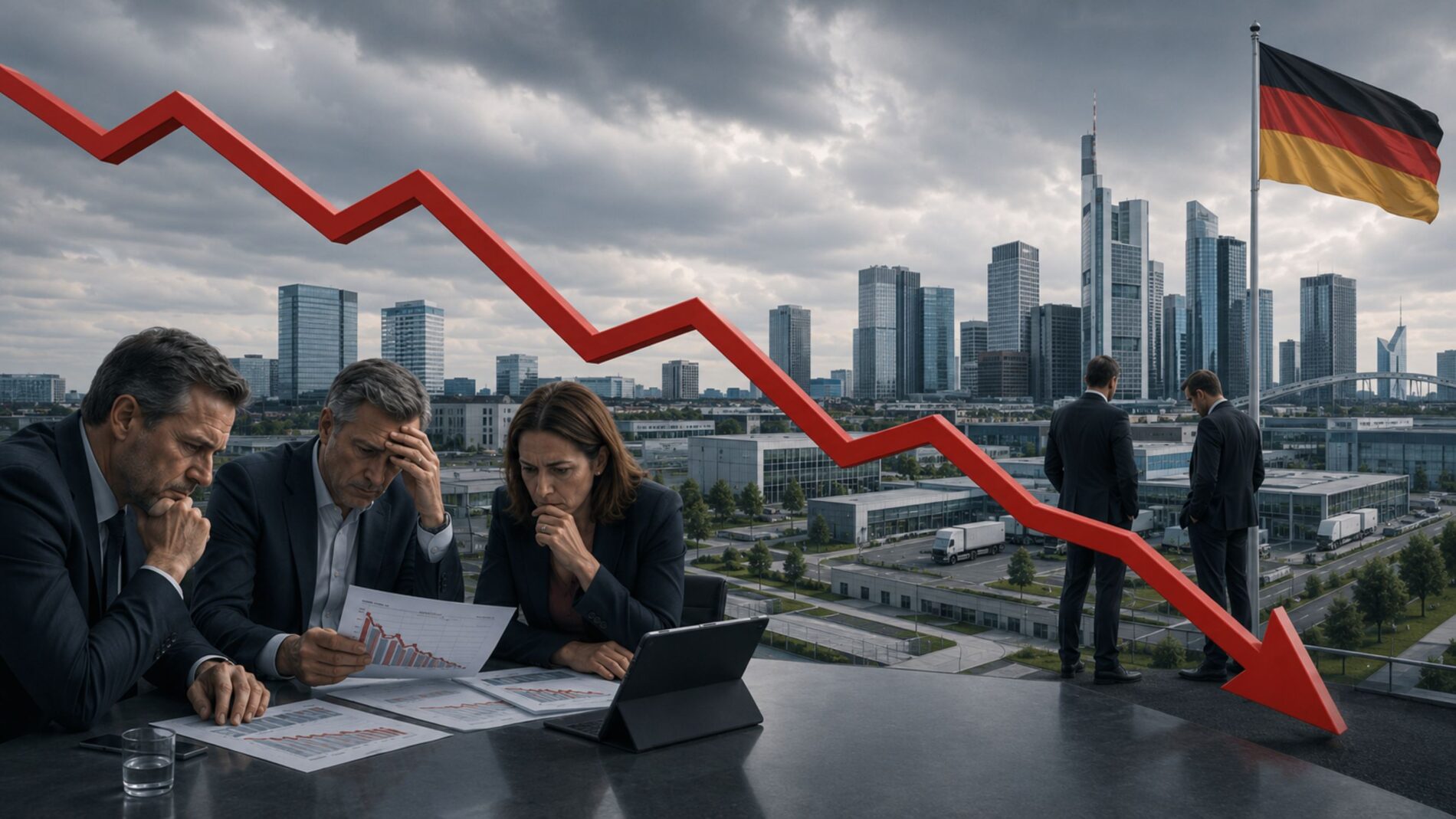 Neue Korrektur der Wachstumsprognosen zeigt: Deutschlands Krise reicht tiefer als aktuelle Energie- und Rohstoffschocks