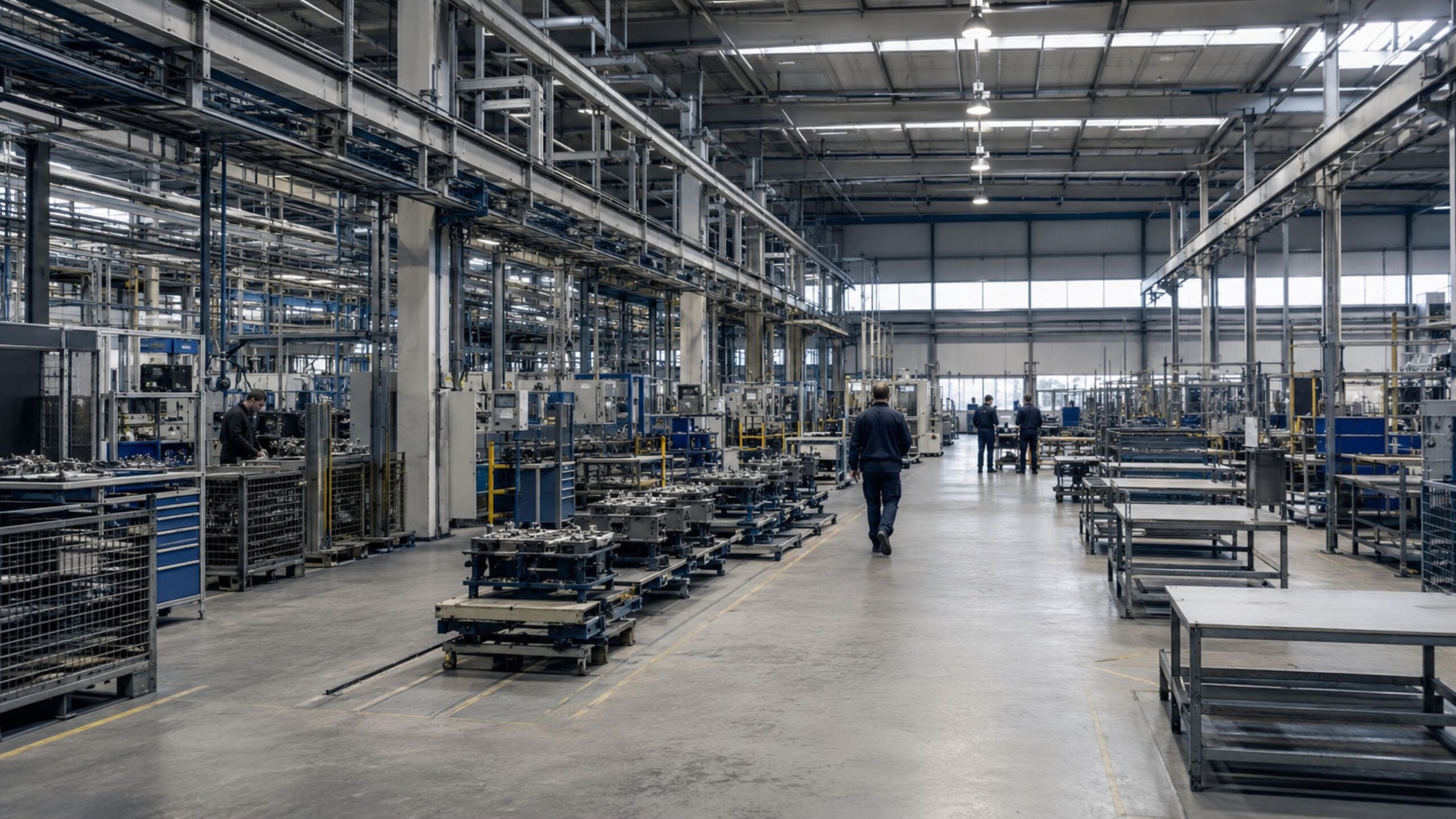 Beschäftigung in Industrie fällt auf Zehnjahrestief: 124.000 Stellen in einem Jahr verloren