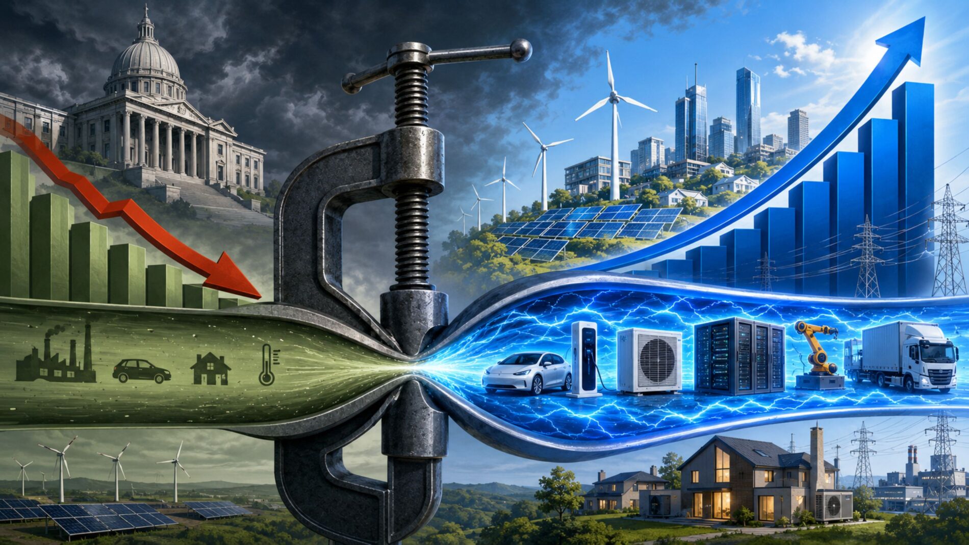 Wachstumsbremse durch Energieeffizienzgesetz: DIHK kritisiert sinkende Verbrauchsgrenzen trotz Bedarf an sauberem Strom