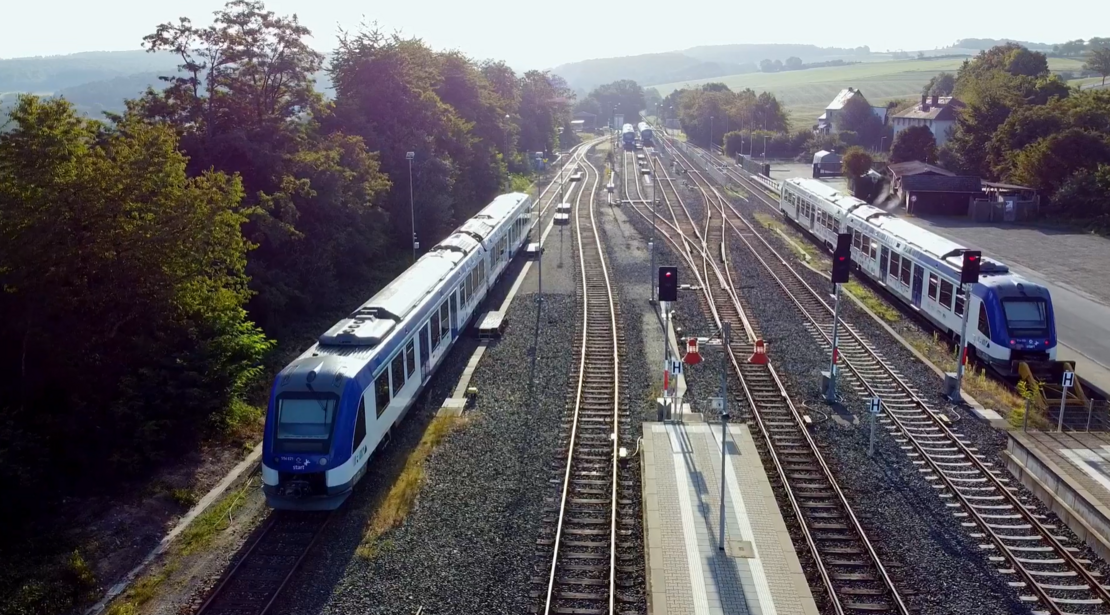 Wasserstoffzug-Pannen im Taunus – RB12 fährt wieder mit Diesel
