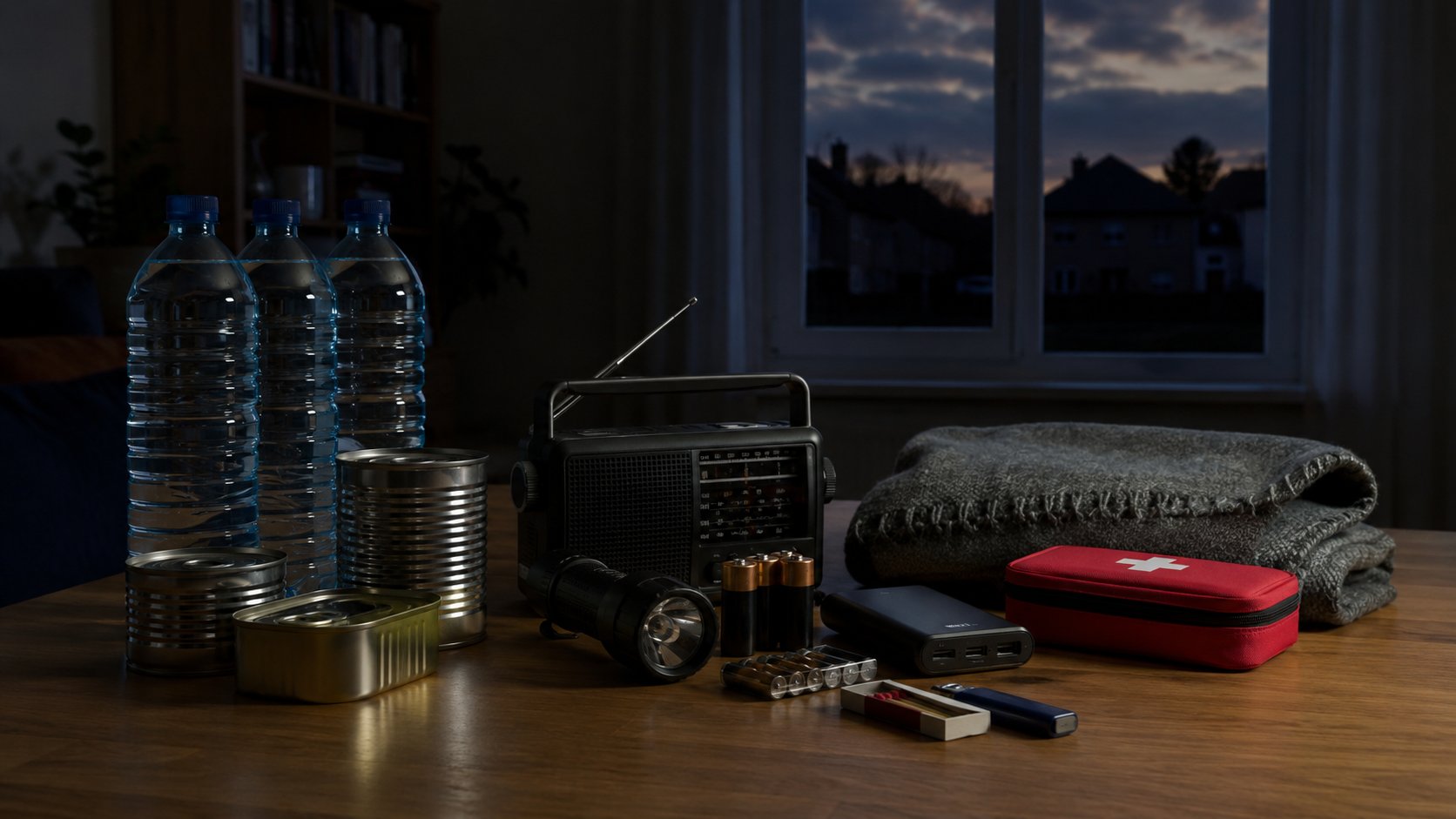 Blackout oder Stromausfall: So bereiten sich Haushalte mit Wasser, Vorräten, Licht, Wärme, Hygiene und Bargeld richtig vor.