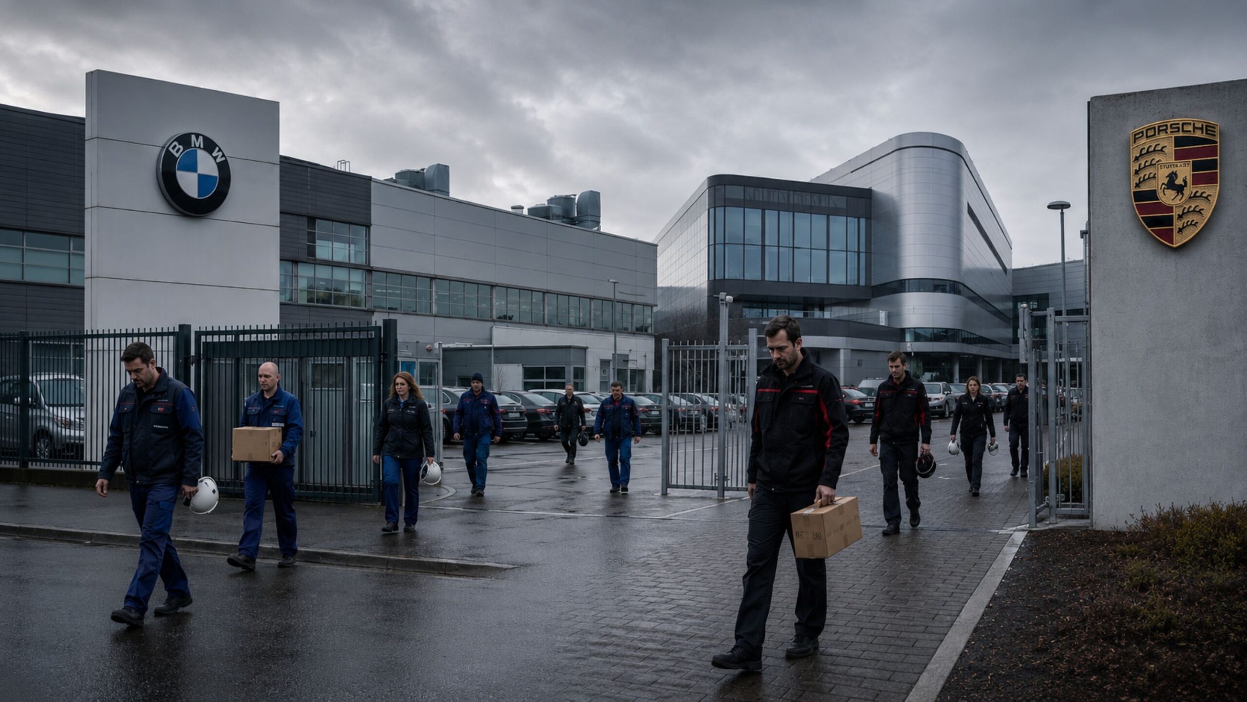 Autokrise spitzt sich zu: BMW und Porsche planen Abbau von rund 13.000 Stellen
