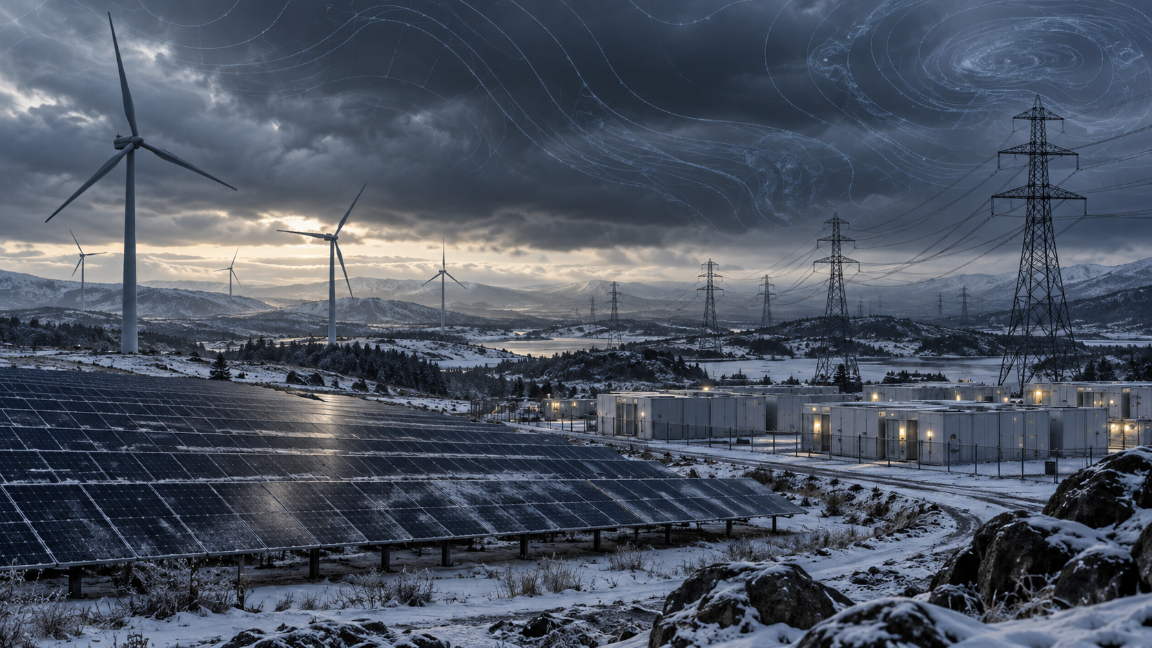 Strommodelle auf Basis historischer Wetterdaten könnten Dunkelflauten unterschätzen